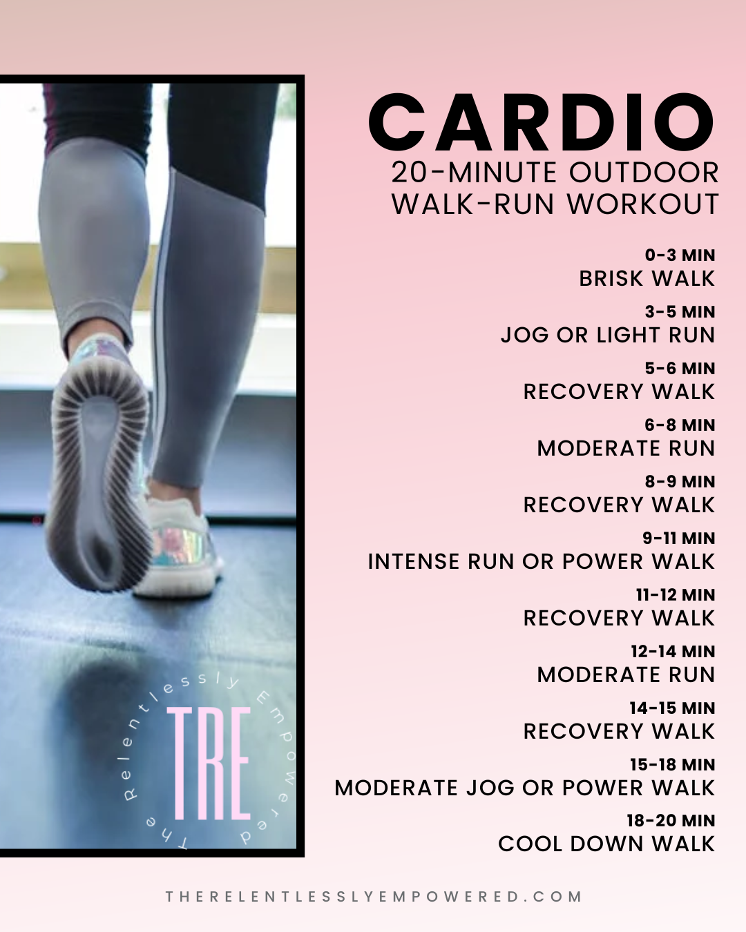 Fitness Friday: 20-Minute Outdoor Walk-Run Workout — The Relentlessly ...