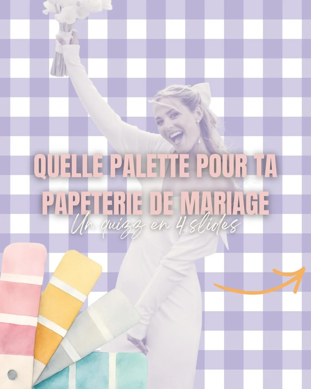Et si ta palette de mariage r&eacute;v&eacute;lait toute l&rsquo;ambiance de ton grand jour ? 💍

Team color&eacute;, pastel ou neutre, ta papeterie donne le ton d&egrave;s le faire-part.

J&rsquo;ai cr&eacute;&eacute; un petit quiz de seulement 4 qu