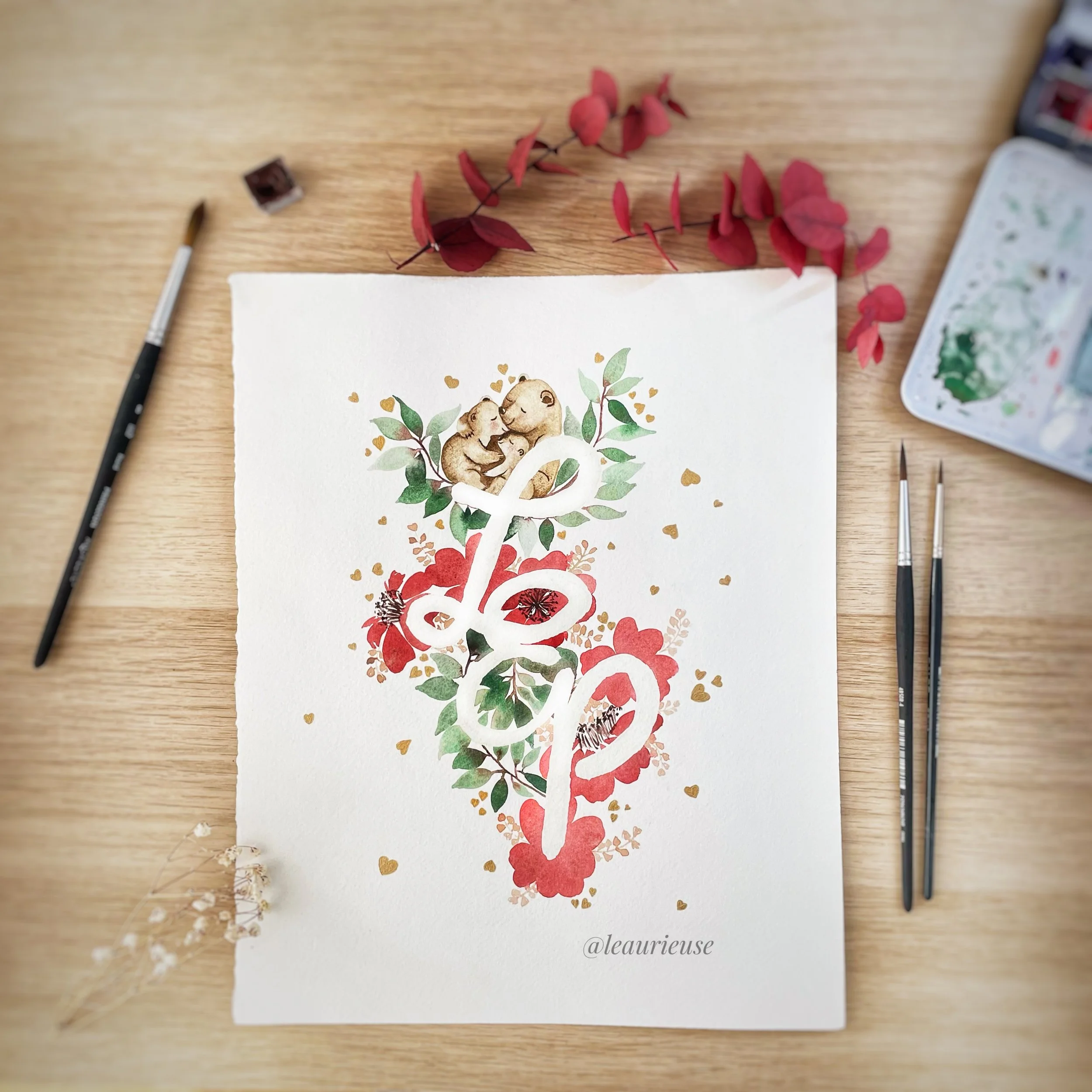 Monogramme famille
