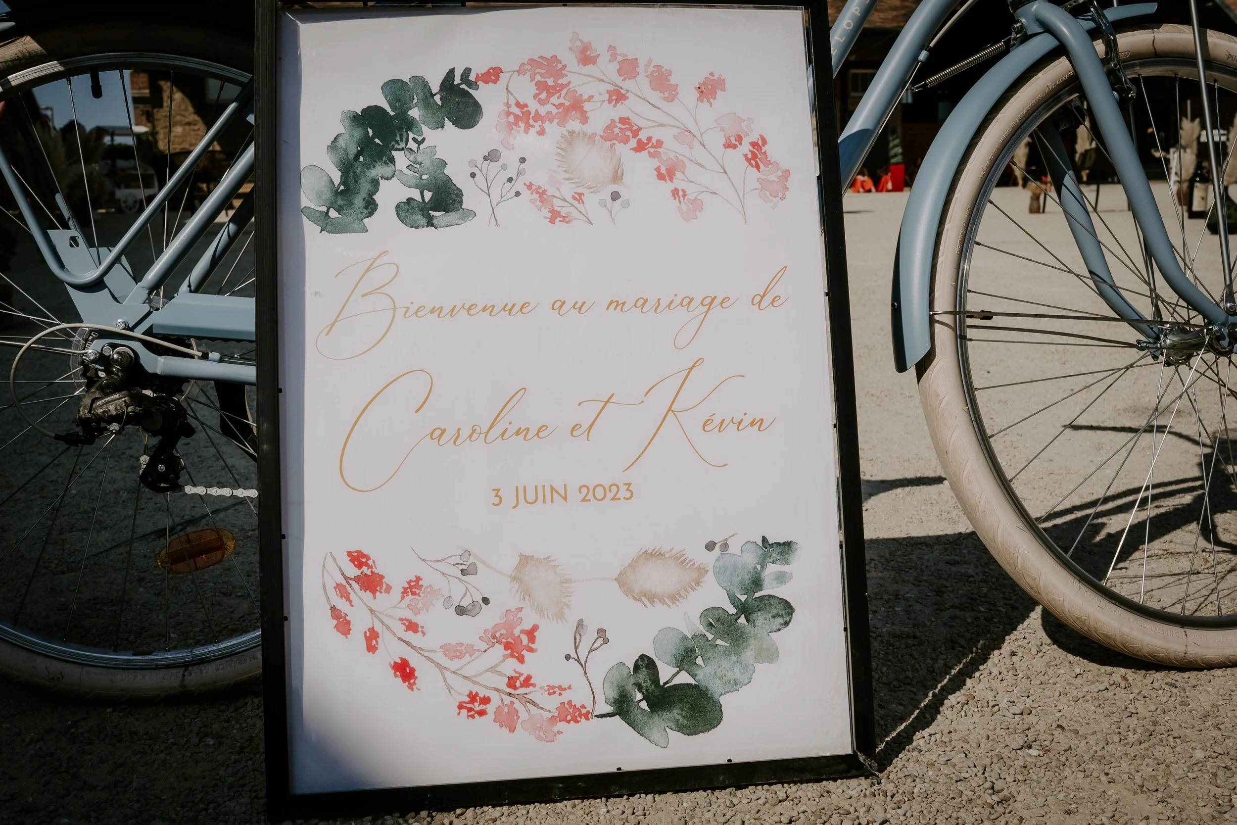 Affiche de bienvenue