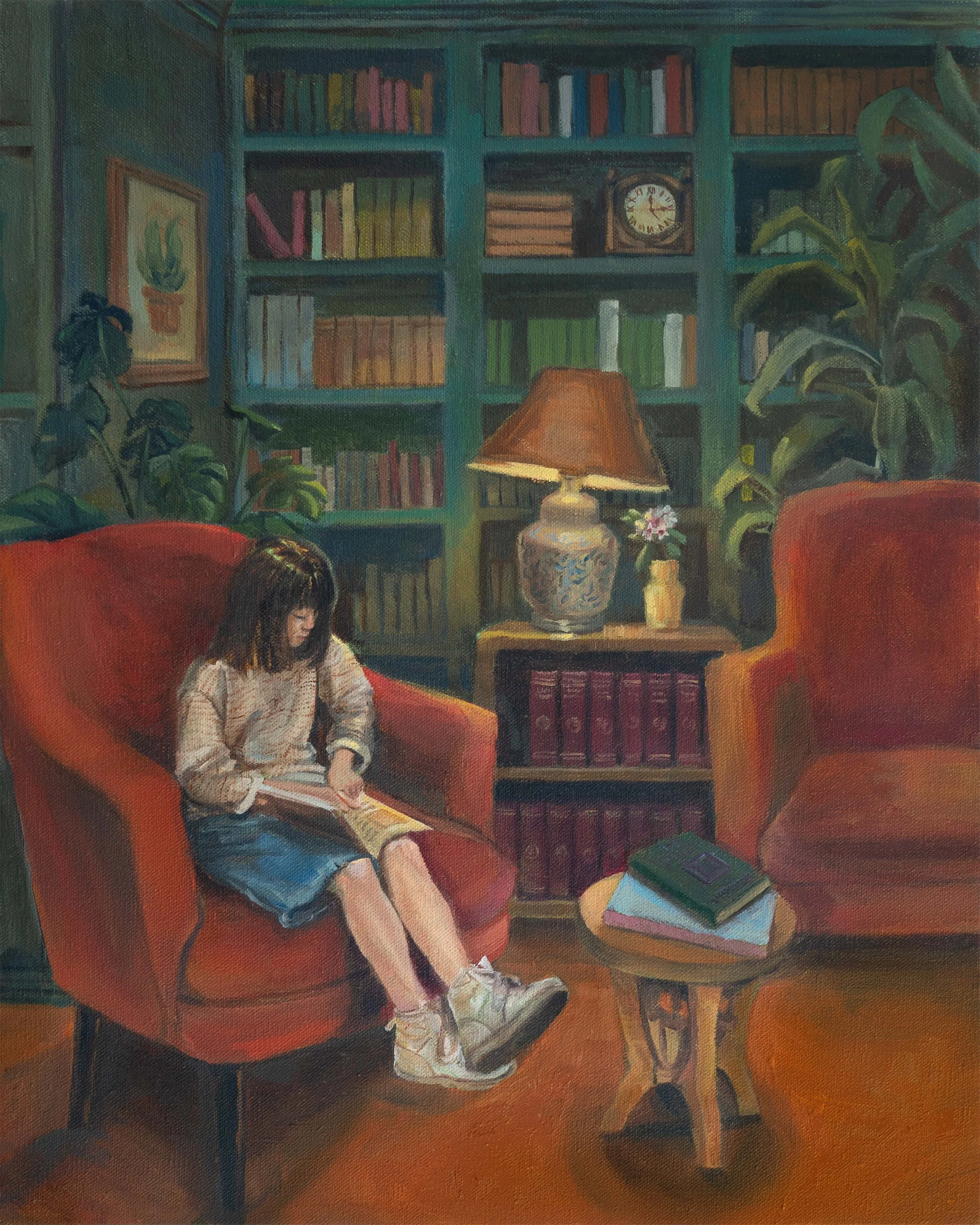 Midnight Library Giclée Art Prints — Fifteen Past Midnight