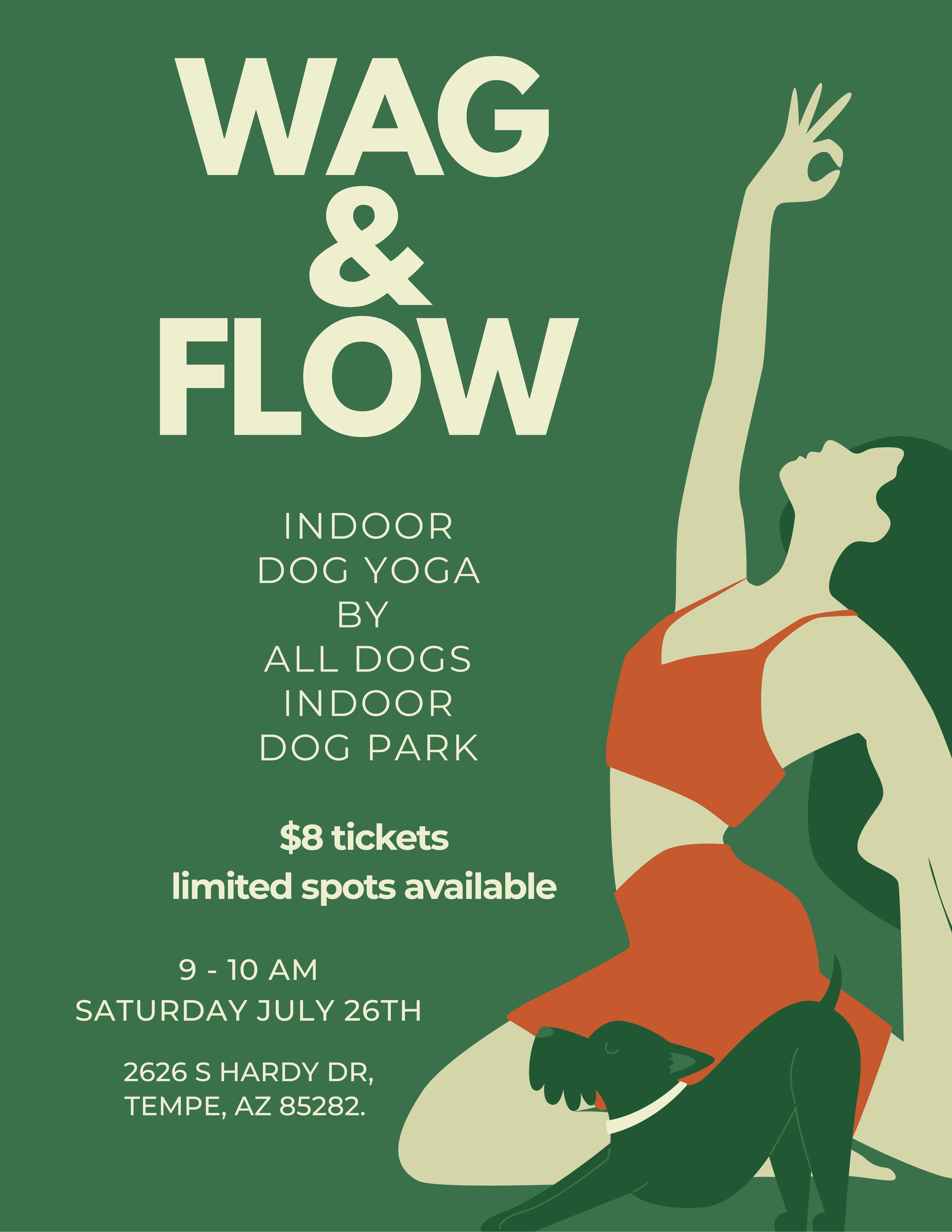 Wag & Flow: dog yoga