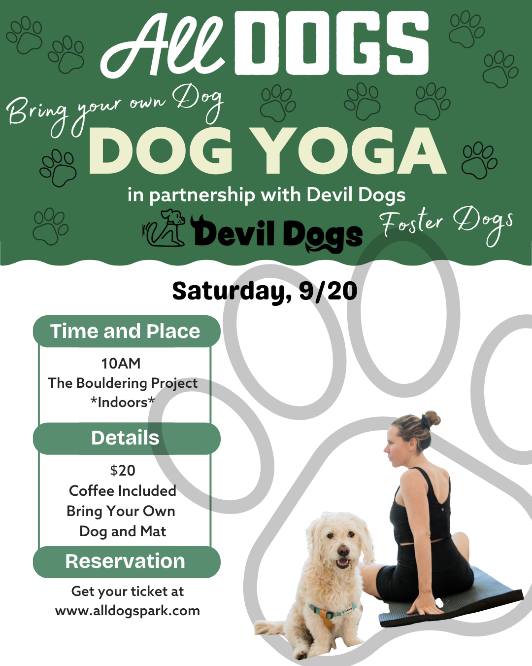 Dog Yoga!