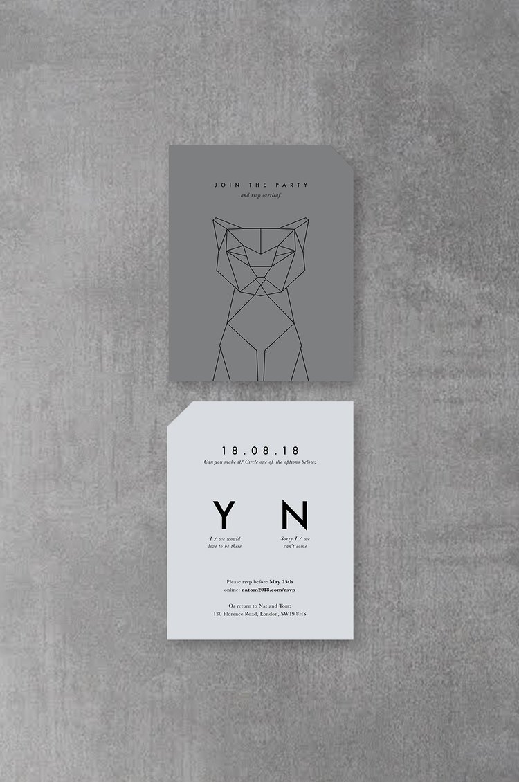 Modern Geo RSVP