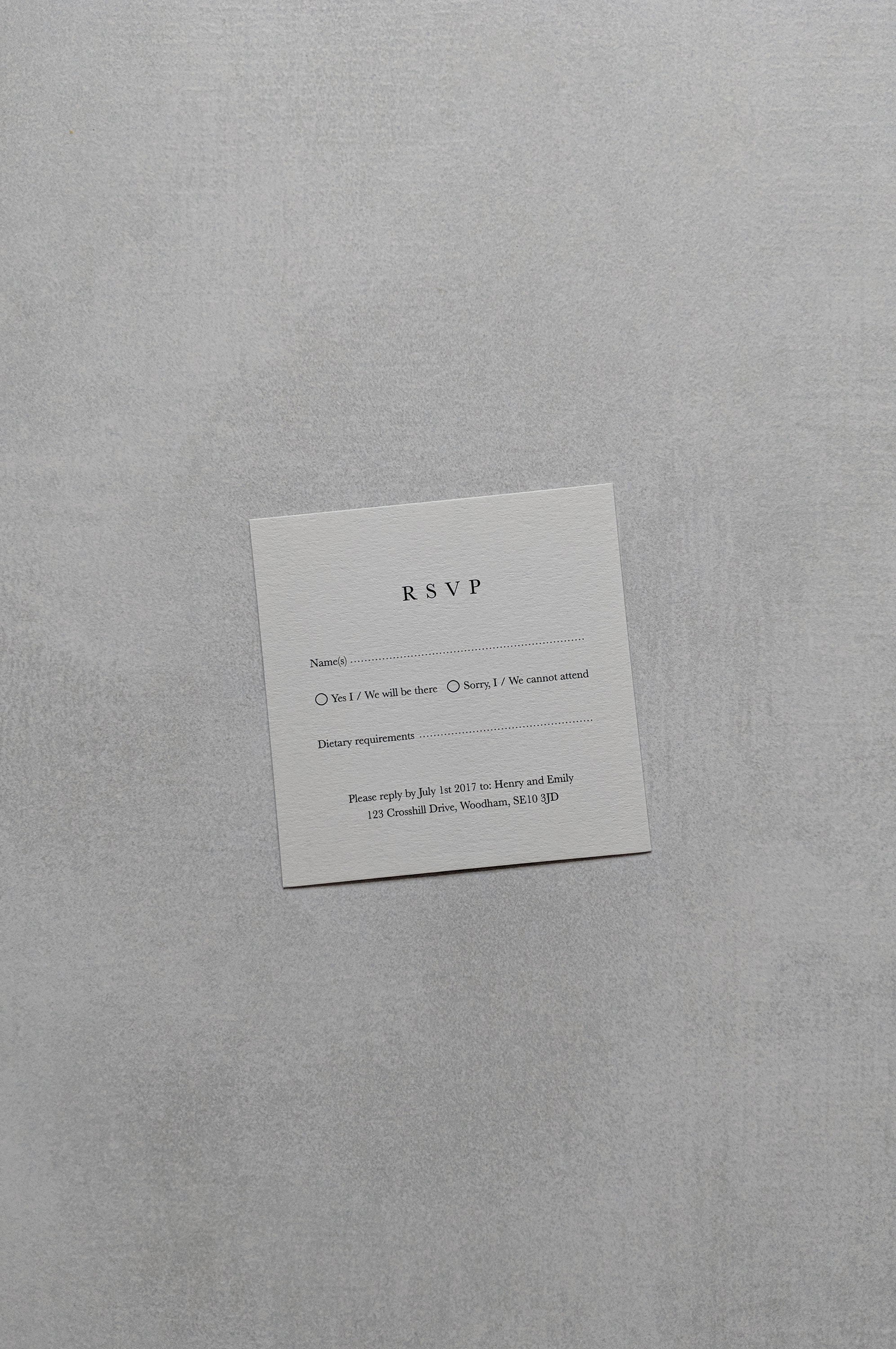 Night Noir RSVP