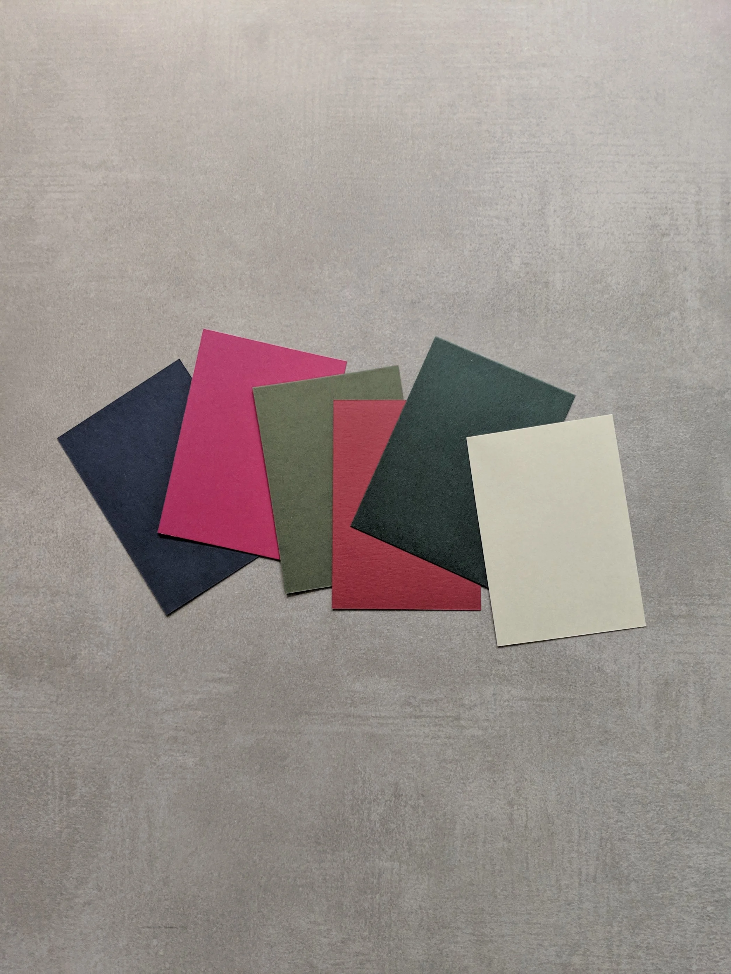 Card Swatch Pack - Autumnal