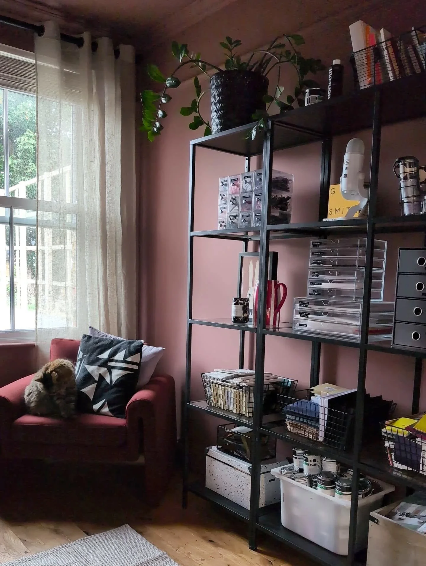 DIY Summer Project 1 ✅ Almost done!
Turning a blank space into the dream home office in my own home; just a few IKEA shelves to paint and install, artwork to hang, and final styling touches to go. Loving how it&rsquo;s coming together! Stay tuned for