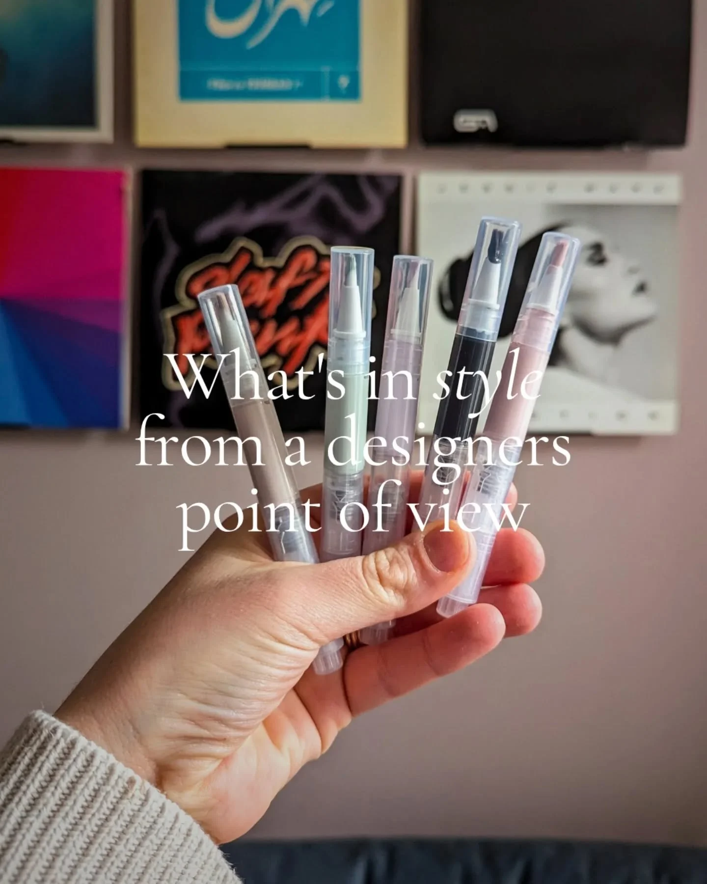 What in style right now?

YOU. Your style, your personality, your taste.