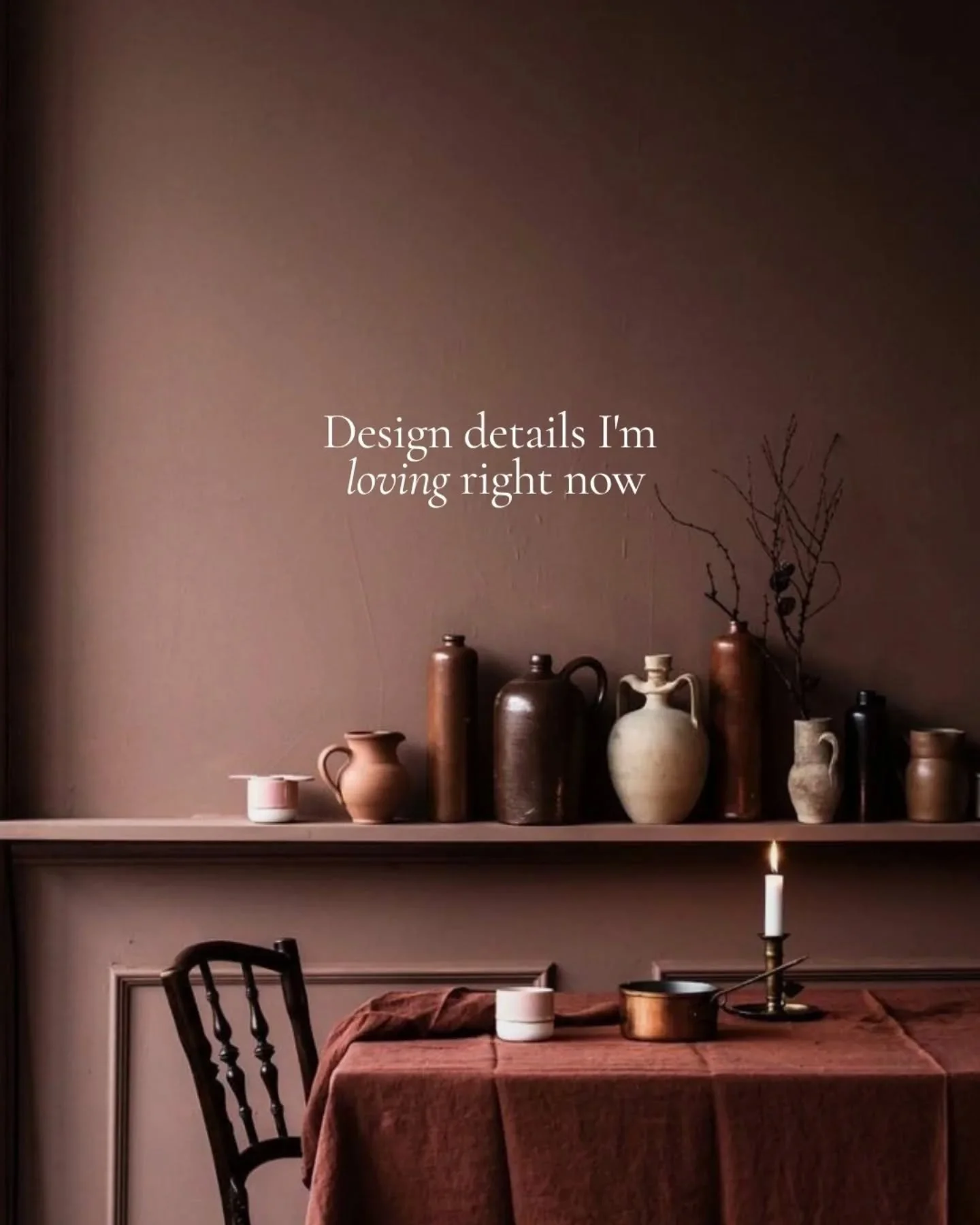 I'm sharing my Sunday scroll Pinterest saves on all the details I'm loving right now. What's your favourite?

Inspiration and images from @pinterest.