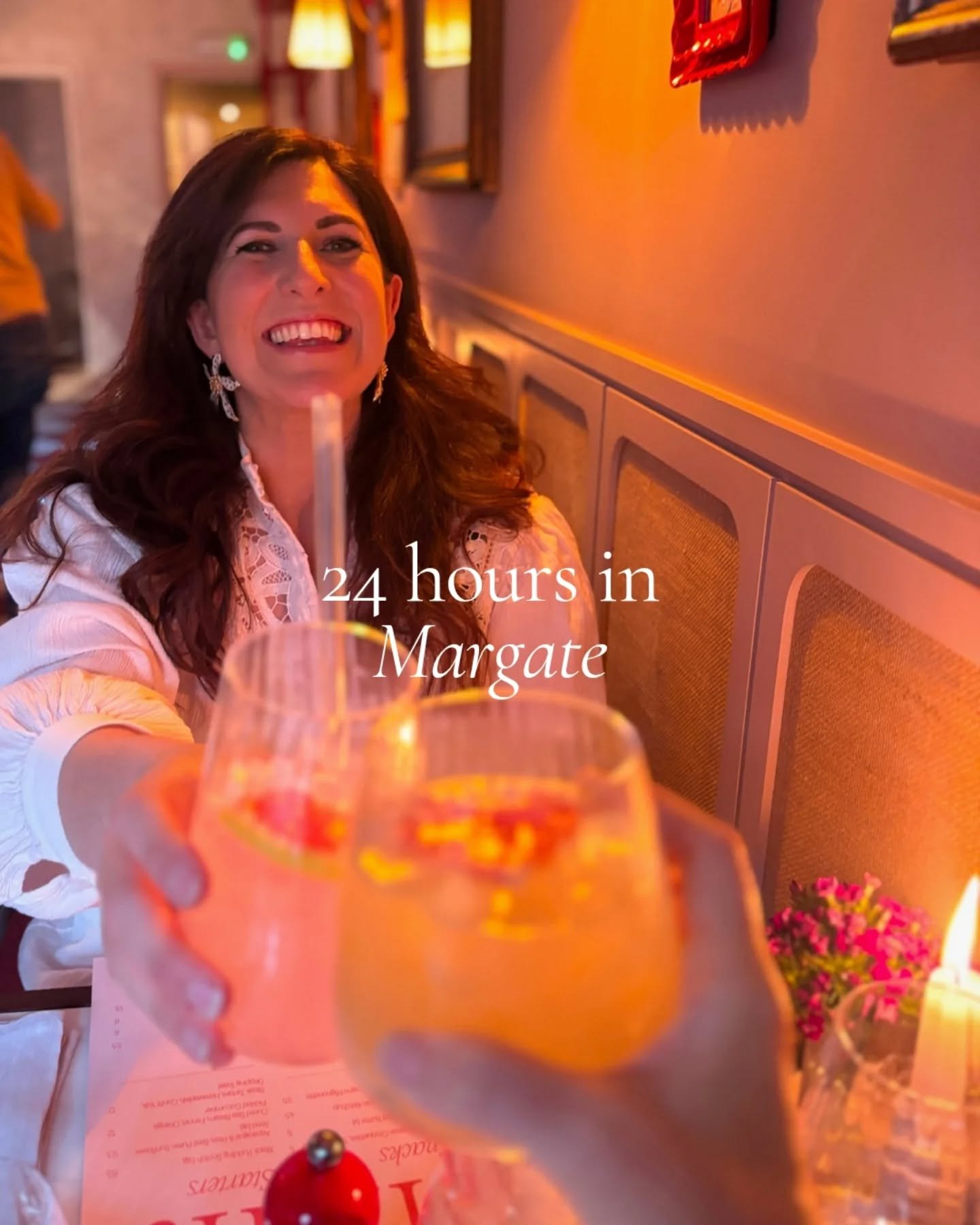 A homage to pink in our escape to Margate for 24 Hours. 

Sometimes you just need some sea air and a night away with a bestie to give you a little reset. It may have poured, but we had a brilliant time nonetheless.

Margate is such a fun town with so