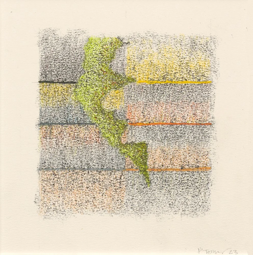 Untitled 11
$200
Colored pencil, 10” x 10”, 2023
Limited edition (10) prints
1@ 6” x 6”/$50