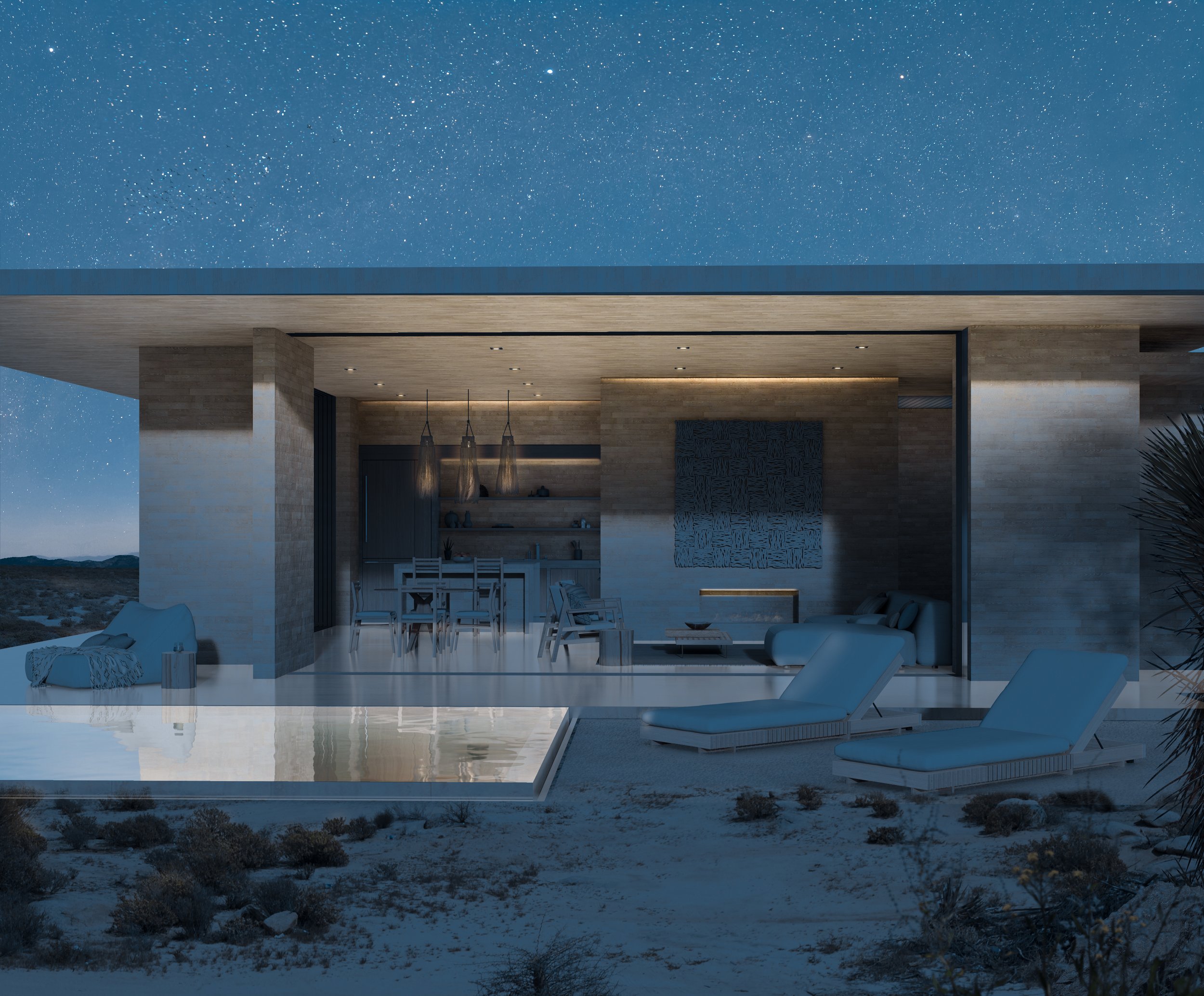 CASA AGUA NOCTURNAL
