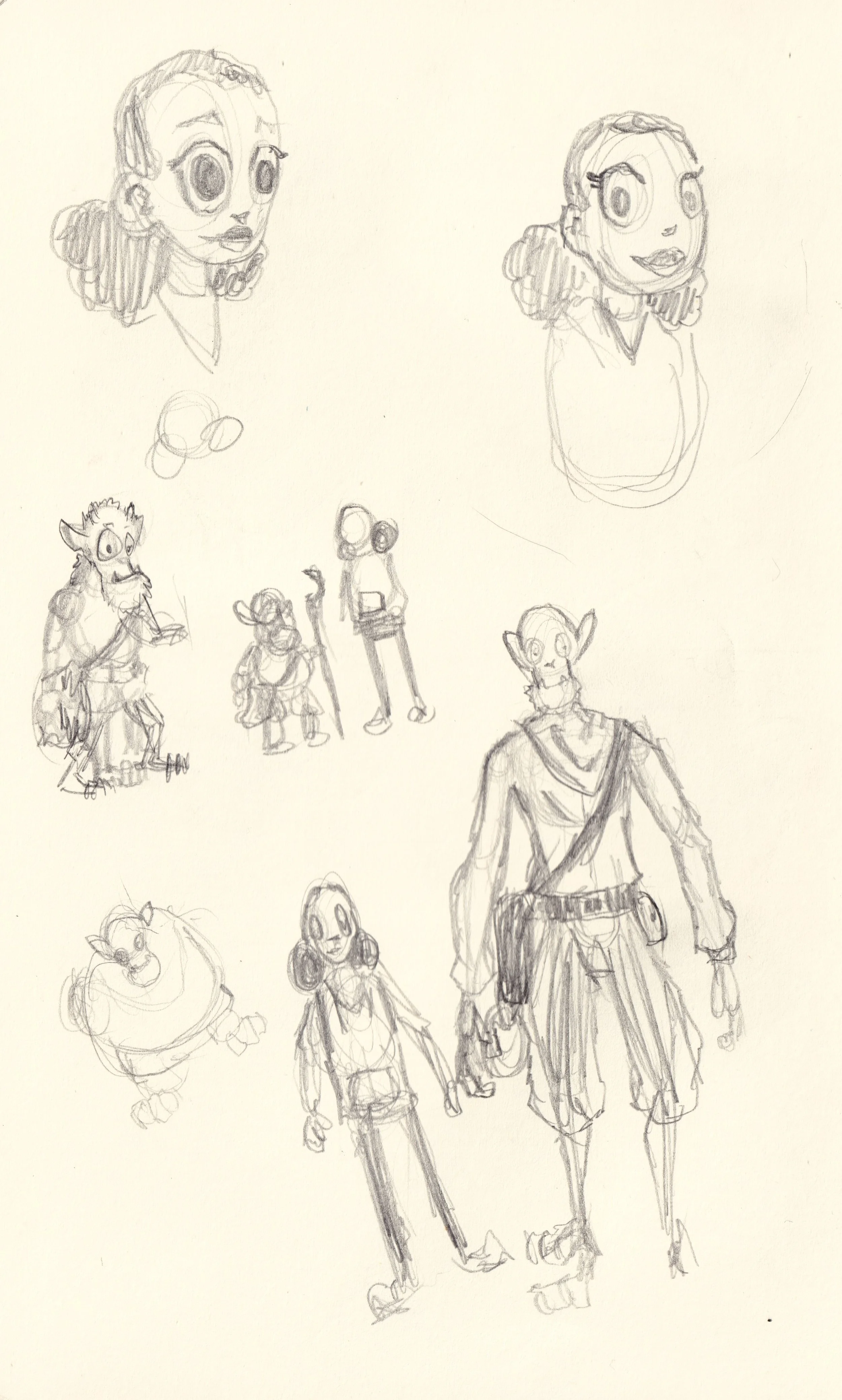 Early sketches