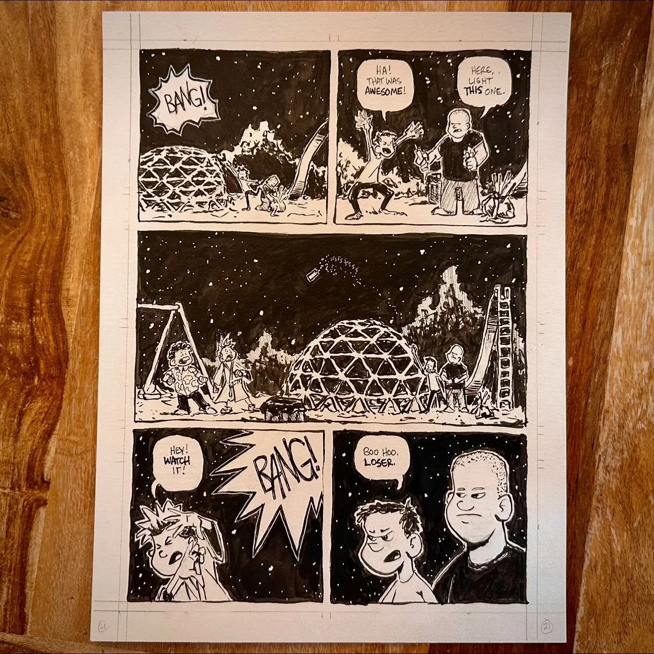 #inktober - 10/21 - &ldquo;Blast&rdquo;

Yeah, yeah. I know it&rsquo;s November, but I&rsquo;m not done! I hope you&rsquo;re still following along. Thanks for (still!) checking out my comic! You&rsquo;re awesome!

@inktober #inktoberblast #inktober20