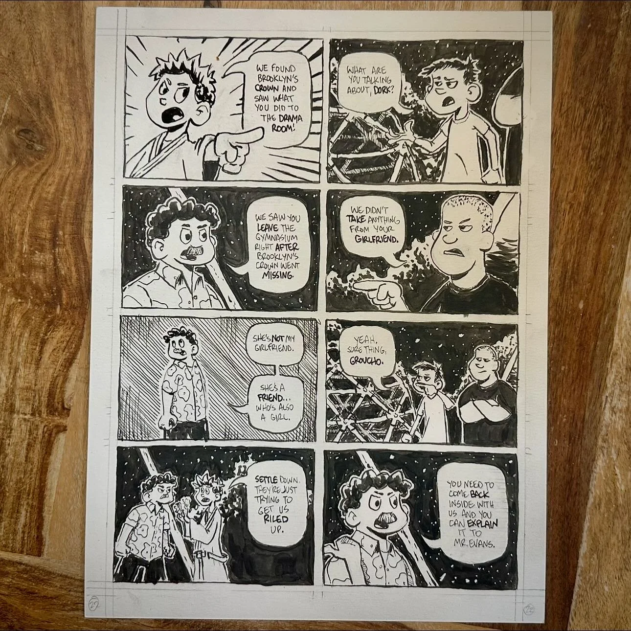 #inktober - 10/22 - &ldquo;Button&rdquo;

That Andy and Rick really know how to push a person&rsquo;s buttons. Thanks for checking out my comic! You&rsquo;re awesome!

@inktober #inktoberbutton #inktober2025 #inktober2025button #inktober2025day22 #in