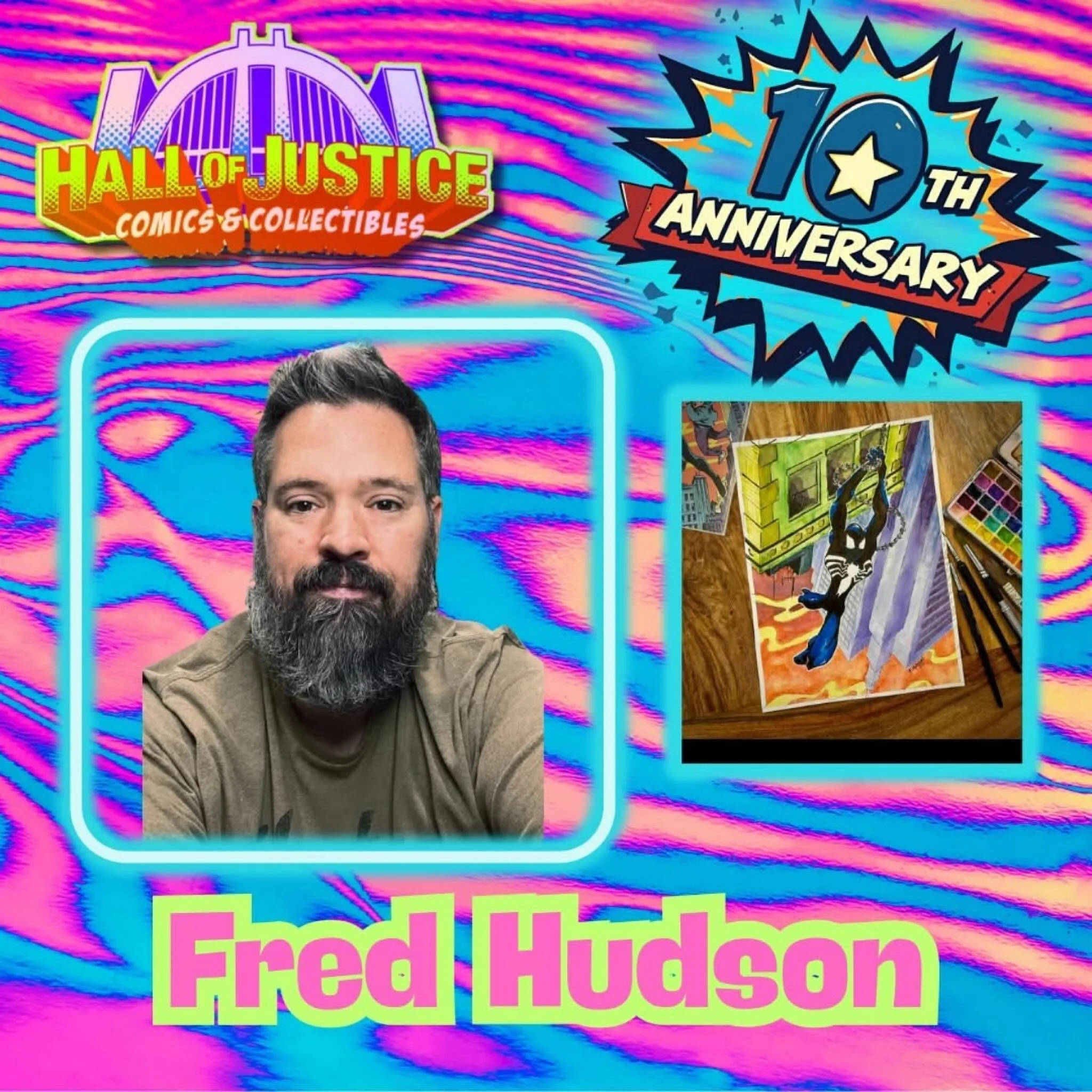 Would love to see you this Saturday! There are going to be a lot of great artists, writers, and creators, not to mention great deals in-store. I&rsquo;ll have some freshly made prints and stickers available! See you there! You&rsquo;re still awesome!