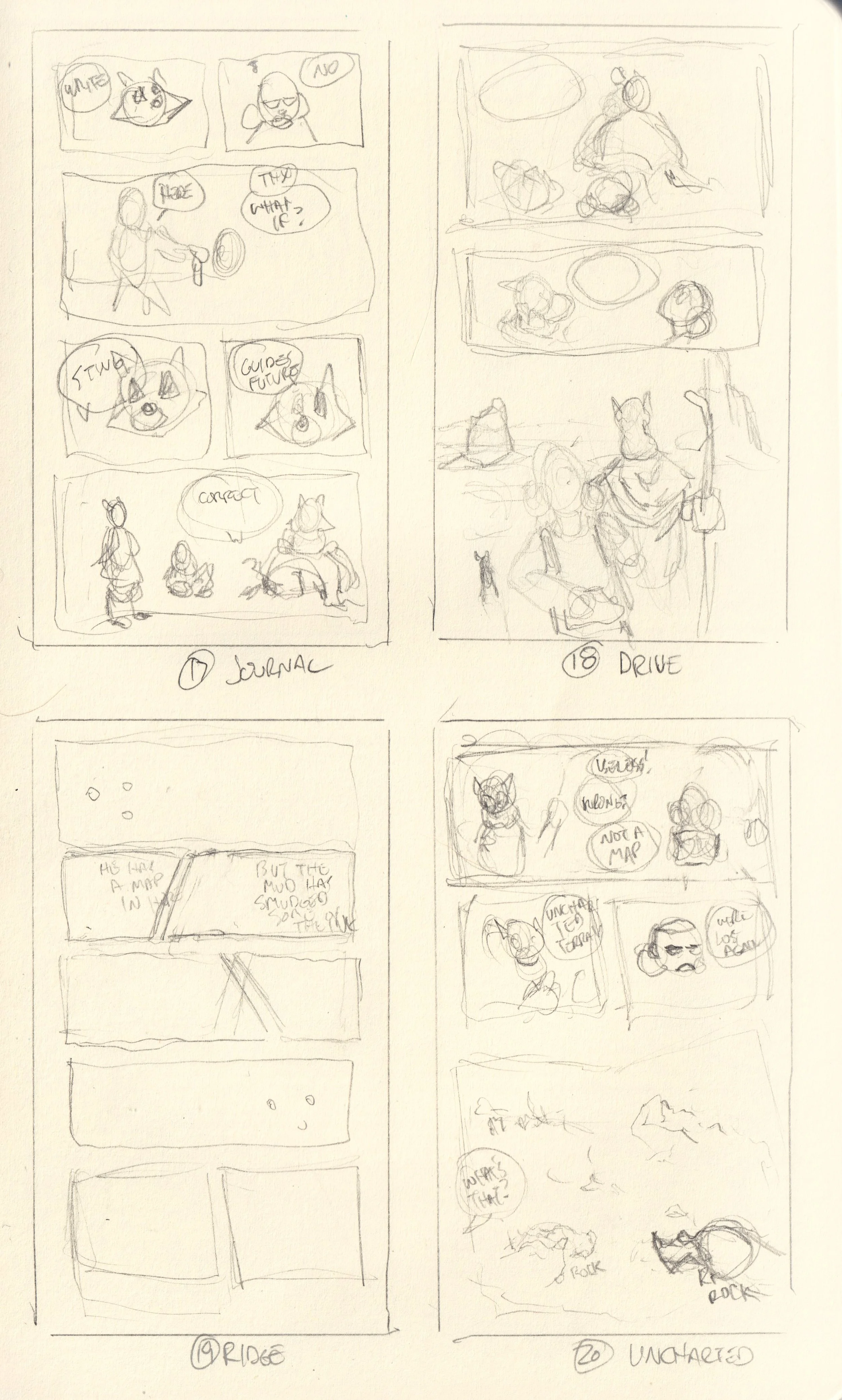 Page thumbnails