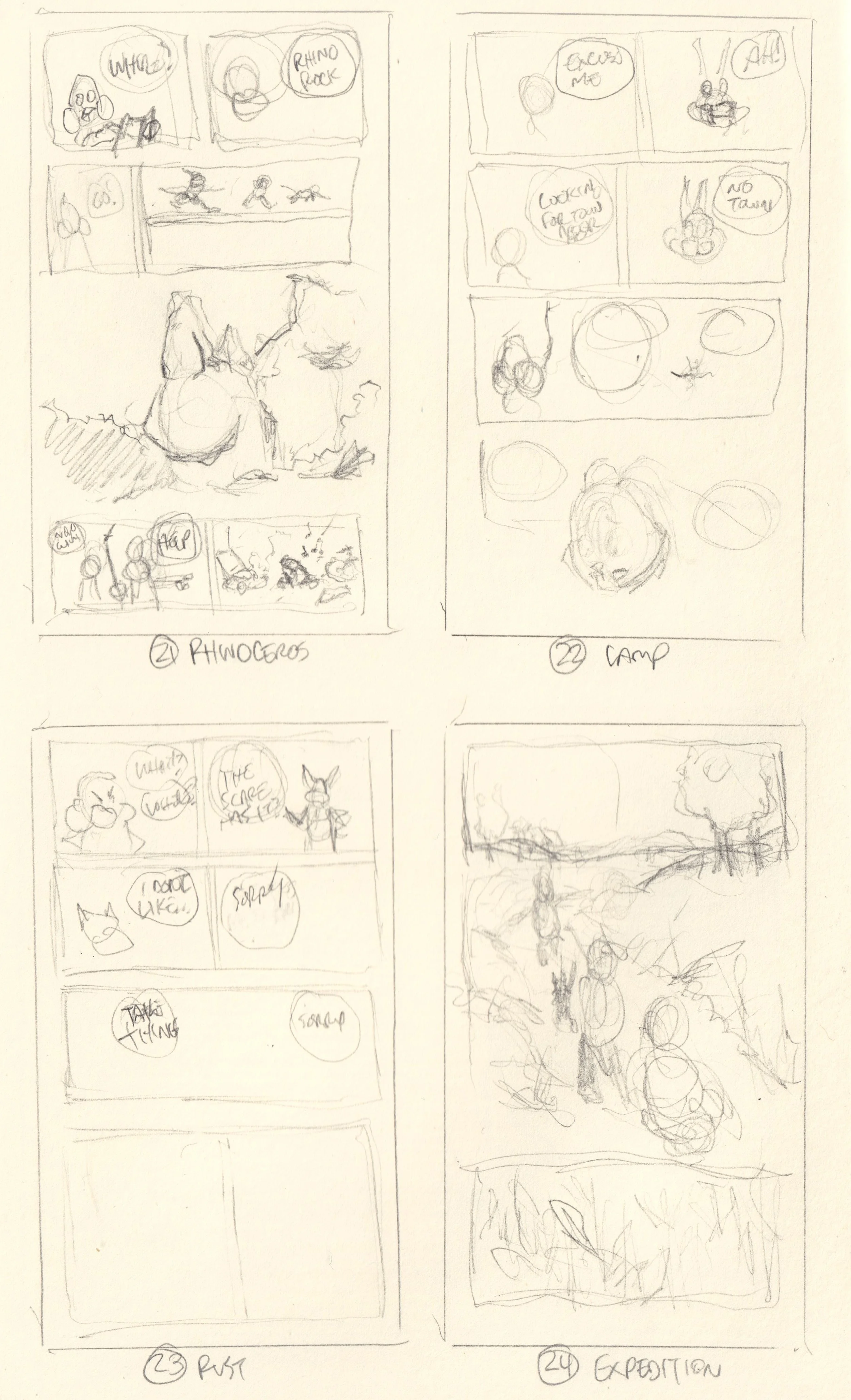 Page thumbnails