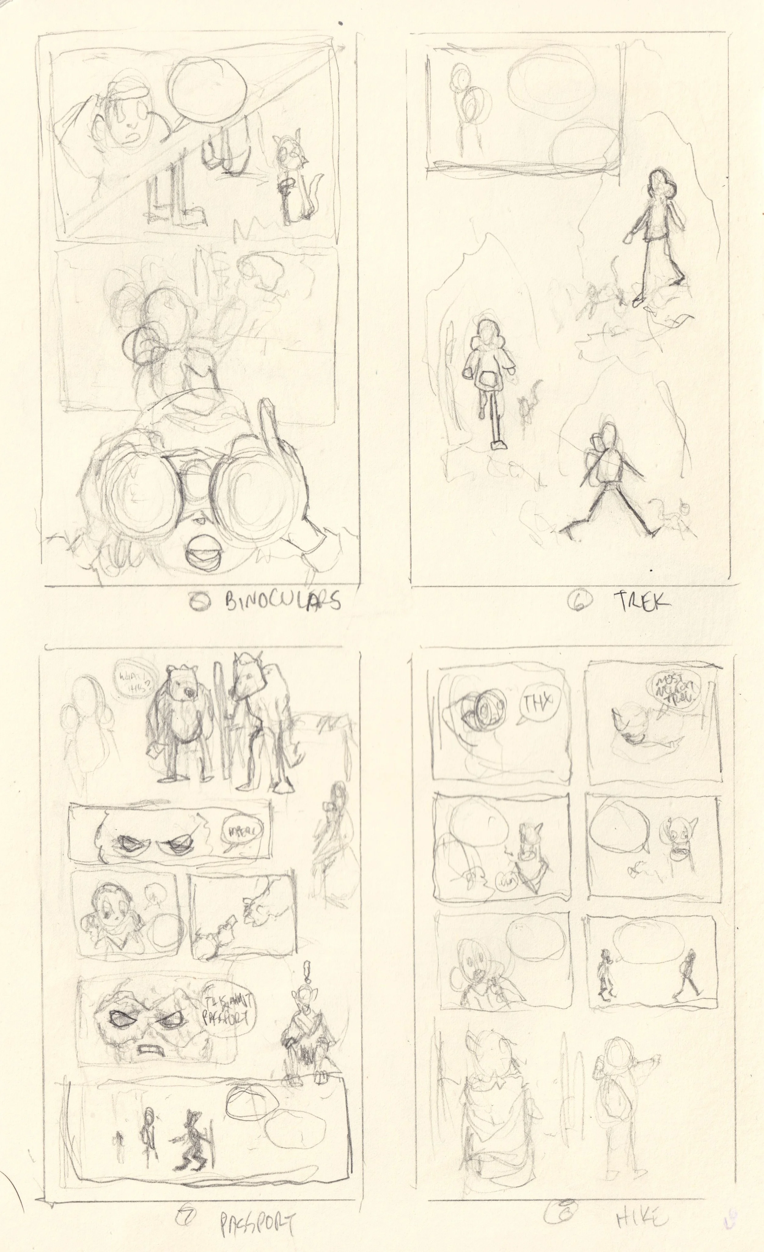 Page thumbnails