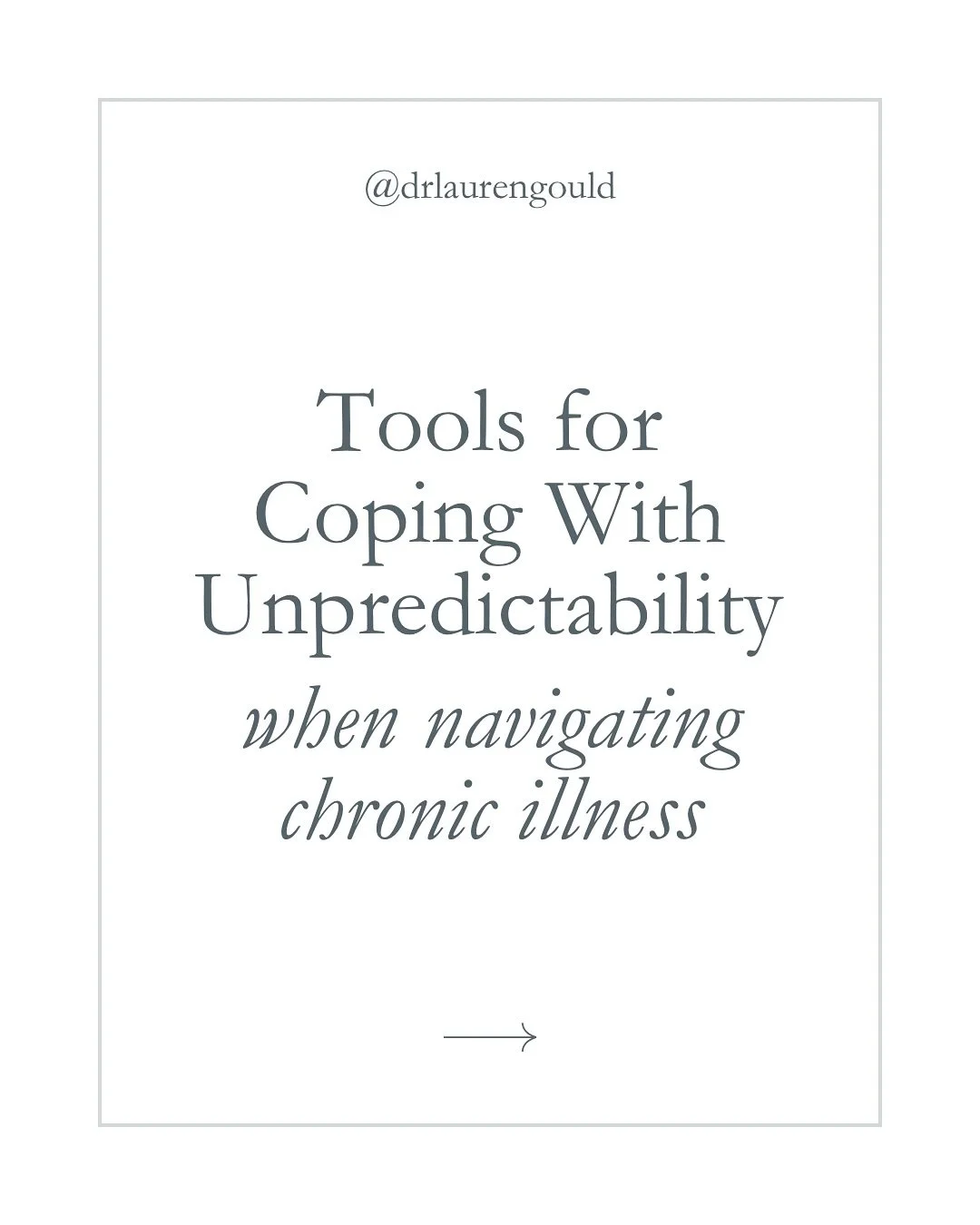 Living with chronic illness often means waking up not knowing what kind of day it&rsquo;ll be

Constant unpredictability can take a real toll

We can&rsquo;t always control how our bodies feel, but we can create supports that make the hard days a lit