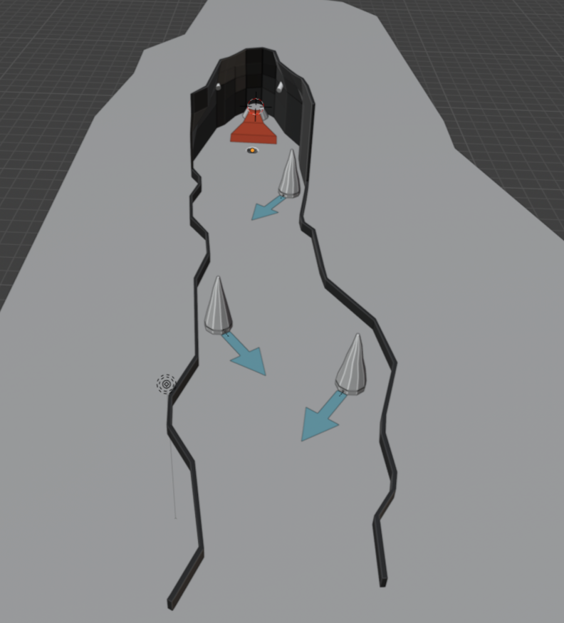 3D Rendering of Minigolf Hole