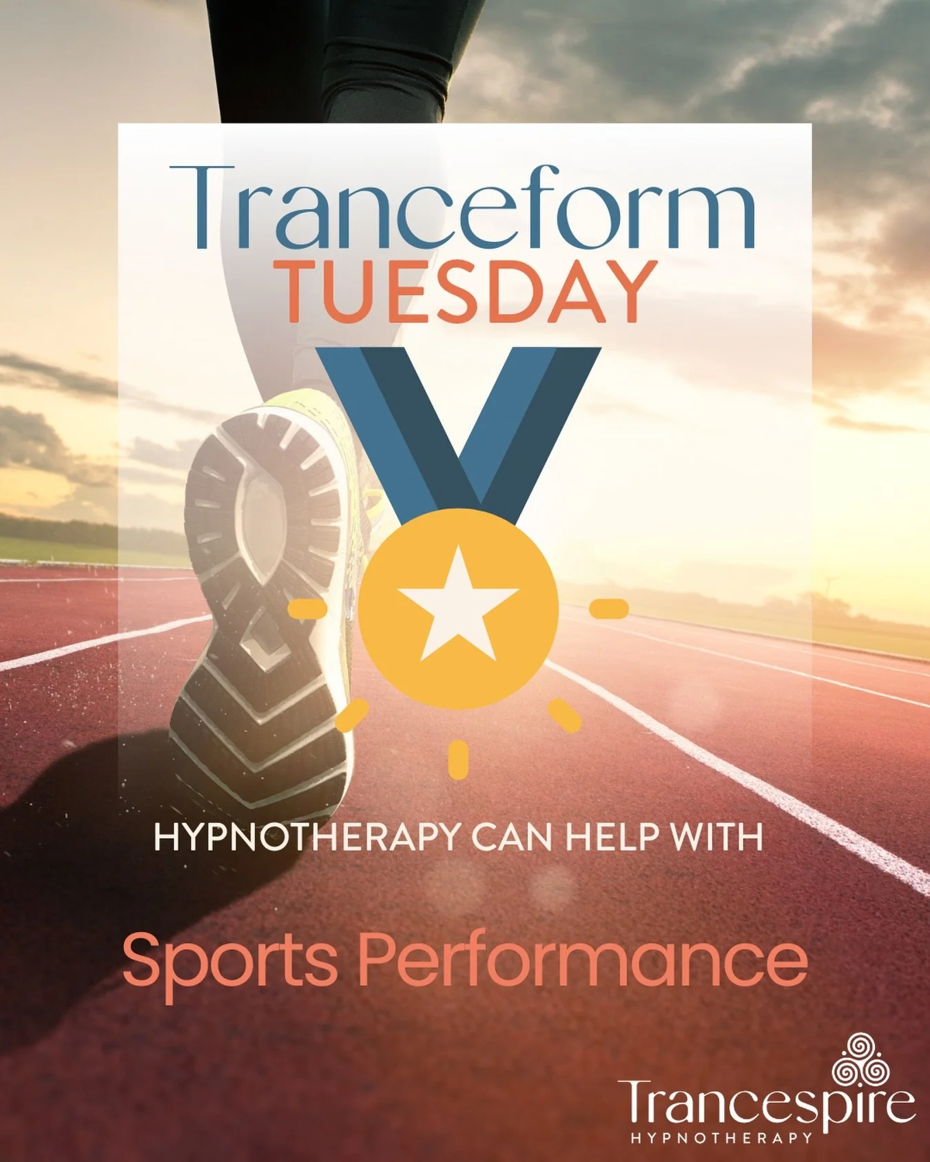🌿 Tranceform Tuesday: Sports Performance and the Mind🌿

Sport is as much mental as physical. Focus, nerves, pressure. Often what happens in your mind makes or breaks performance.

Performance is not just skill or strength. Calm, confidence and focu