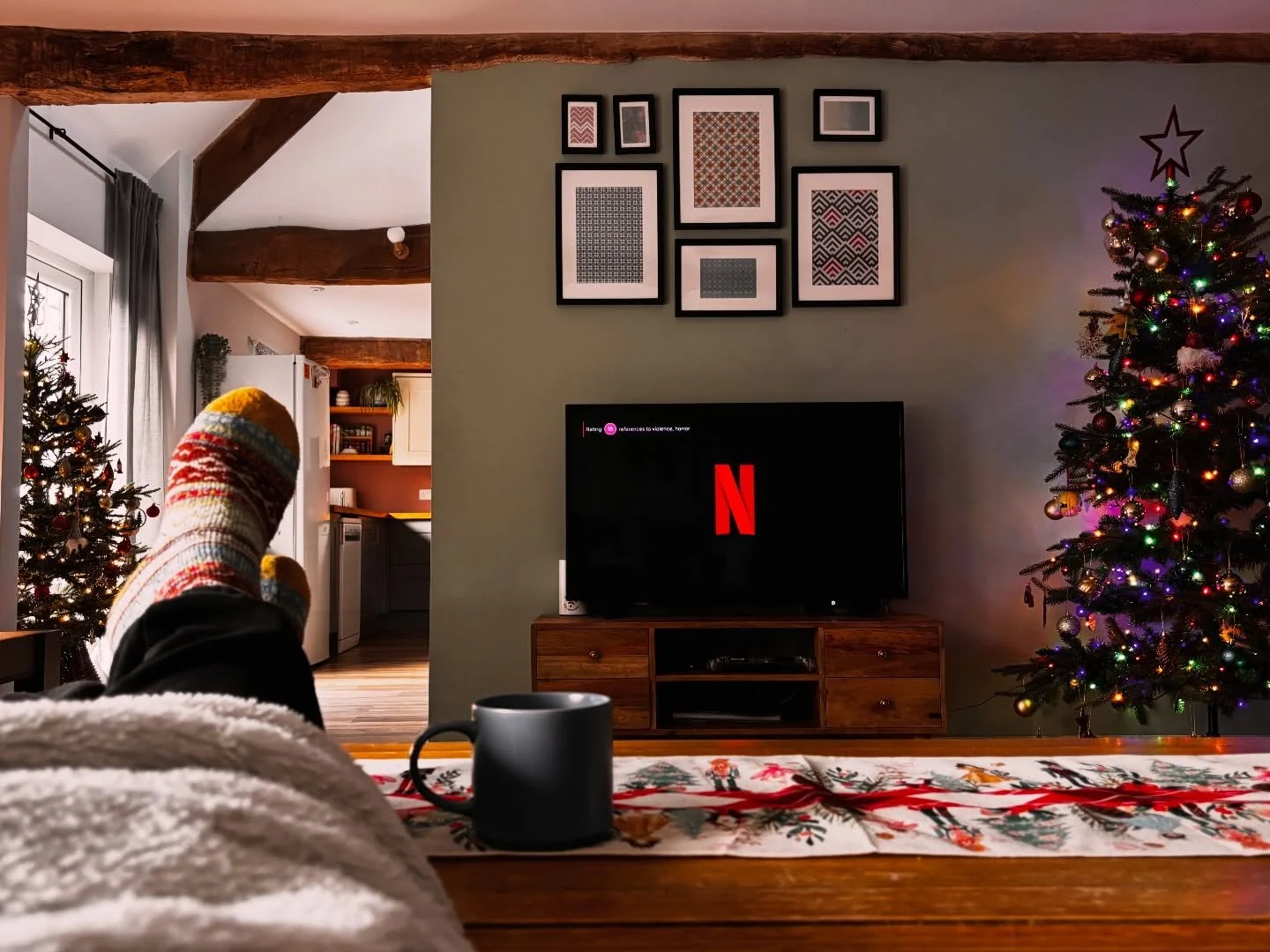 Today&rsquo;s me: curled up under a blanket, binging Netflix.
The lurgy has completely wiped me out - and to top it off, I&rsquo;ve lost my voice. (Maybe karma for all my random office singing&hellip; wishes really do come true?) 🎶😷

Normally I&rsq