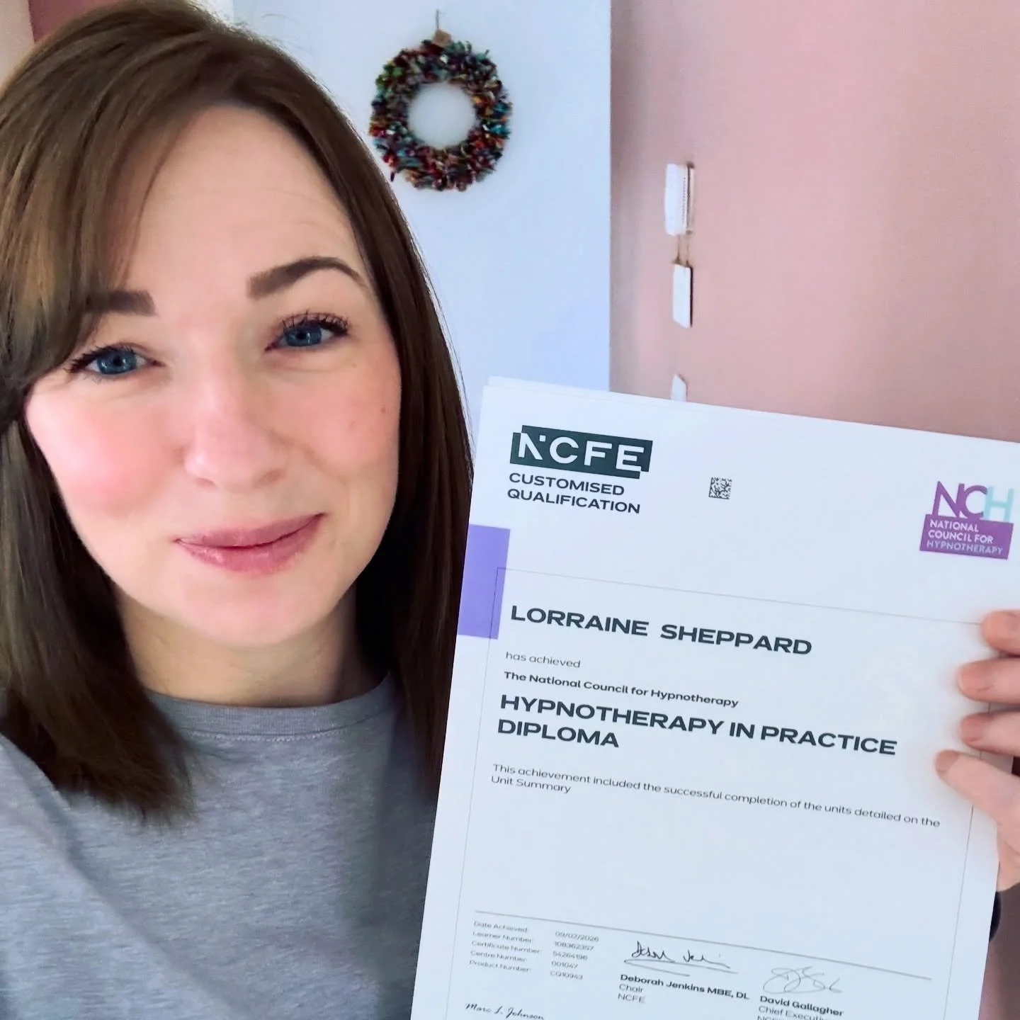 It arrived&hellip; and I&rsquo;ll be honest, I just sat with it for a bit.

This diploma has been a long time coming - months of training around work, around the boys, around life. There were moments I genuinely wondered if I was kidding myself, thin