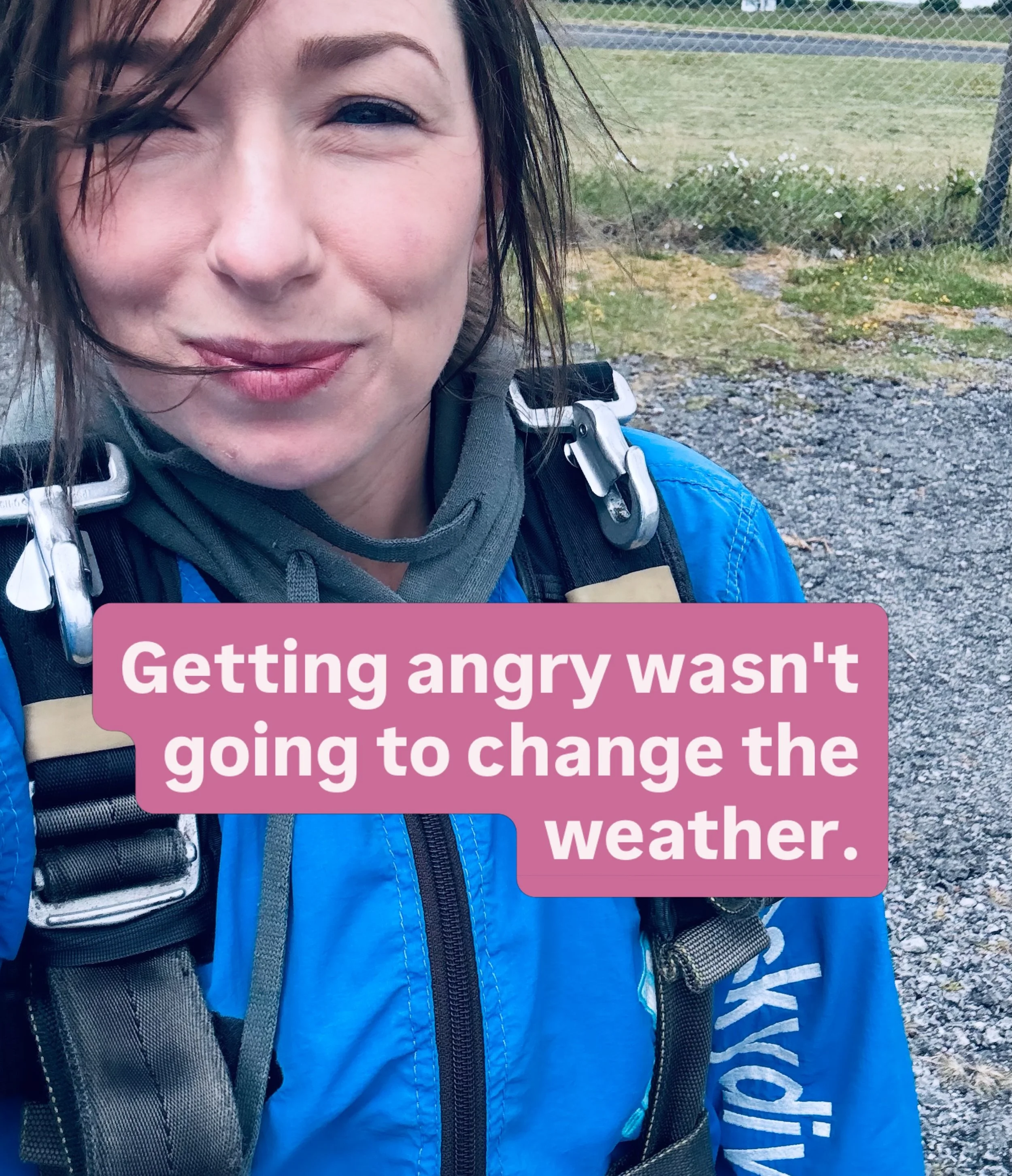 Today was skydive attempt number four.

An hour and a half drive down, three hours waiting around, kit on, training done&hellip; and then the weather decided it wasn&rsquo;t happening.

What was interesting was watching the reactions around me. Same 