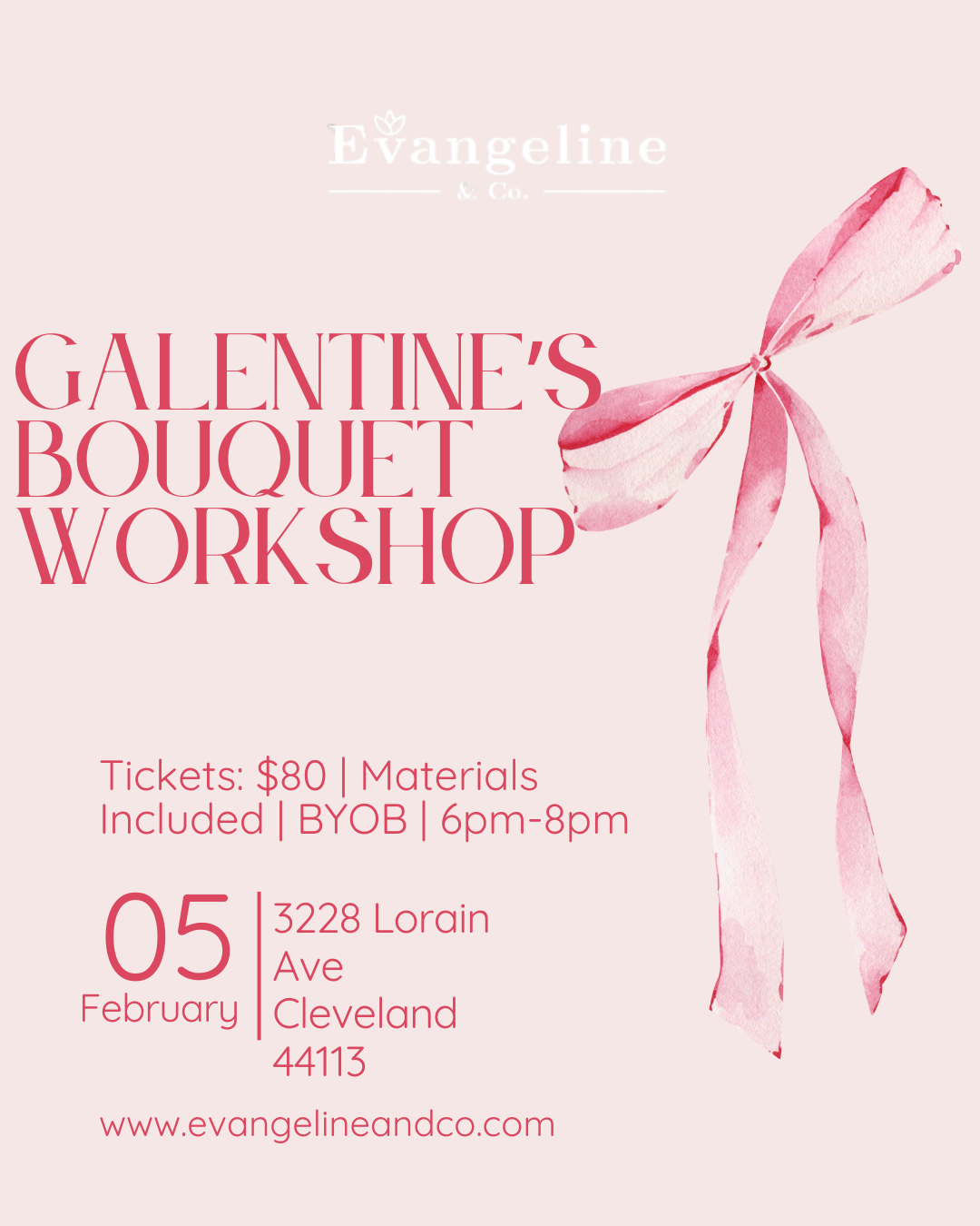 Galentine's Bouquet Workshop