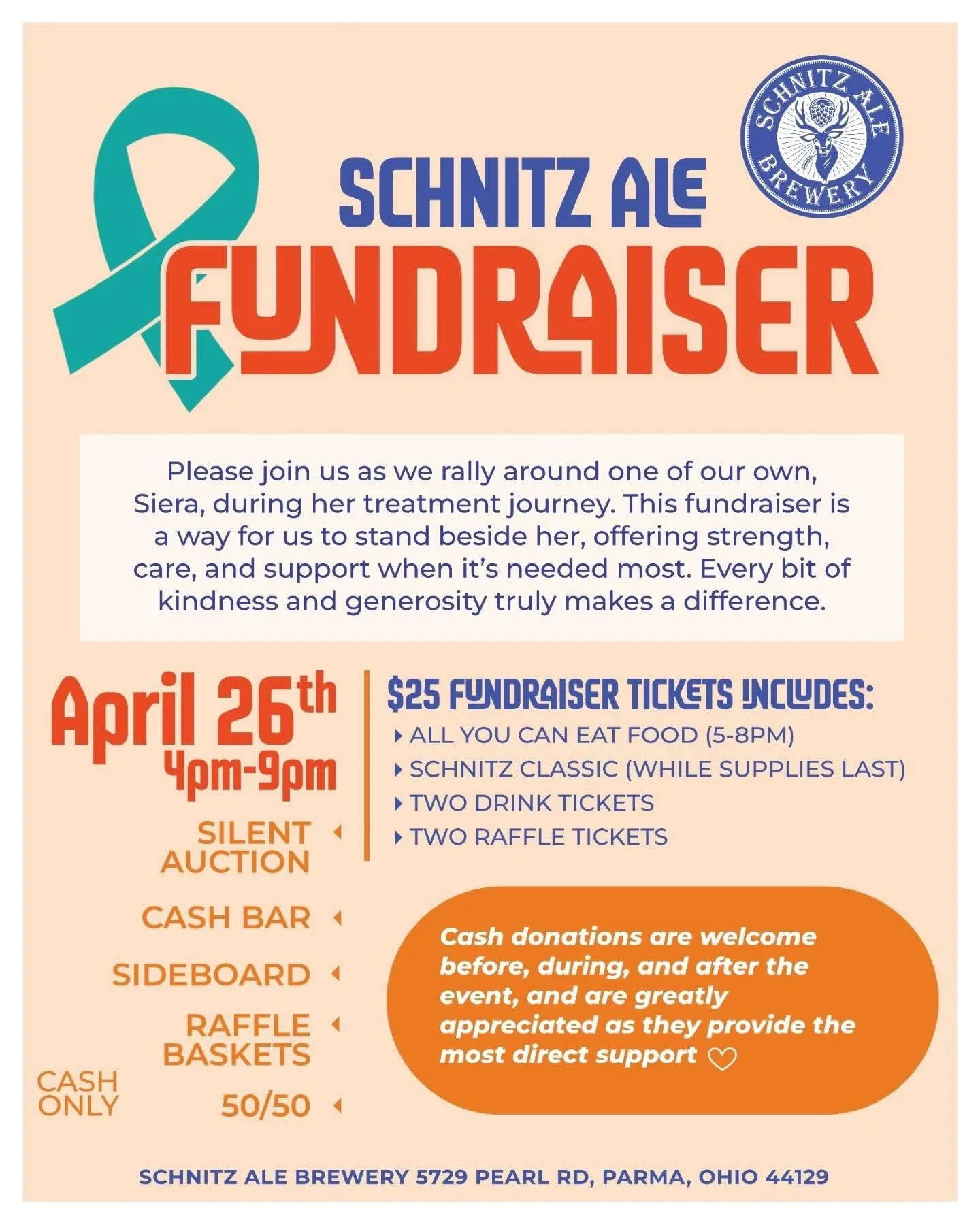 Before Evangeline &amp; Co. was born, I had the pleasure of working at @schnitz_ale with some incredible people. One of those incredible people is Siera. She&rsquo;s sunshine in human form, you literally can&rsquo;t help but to love her. She&rsquo;s 