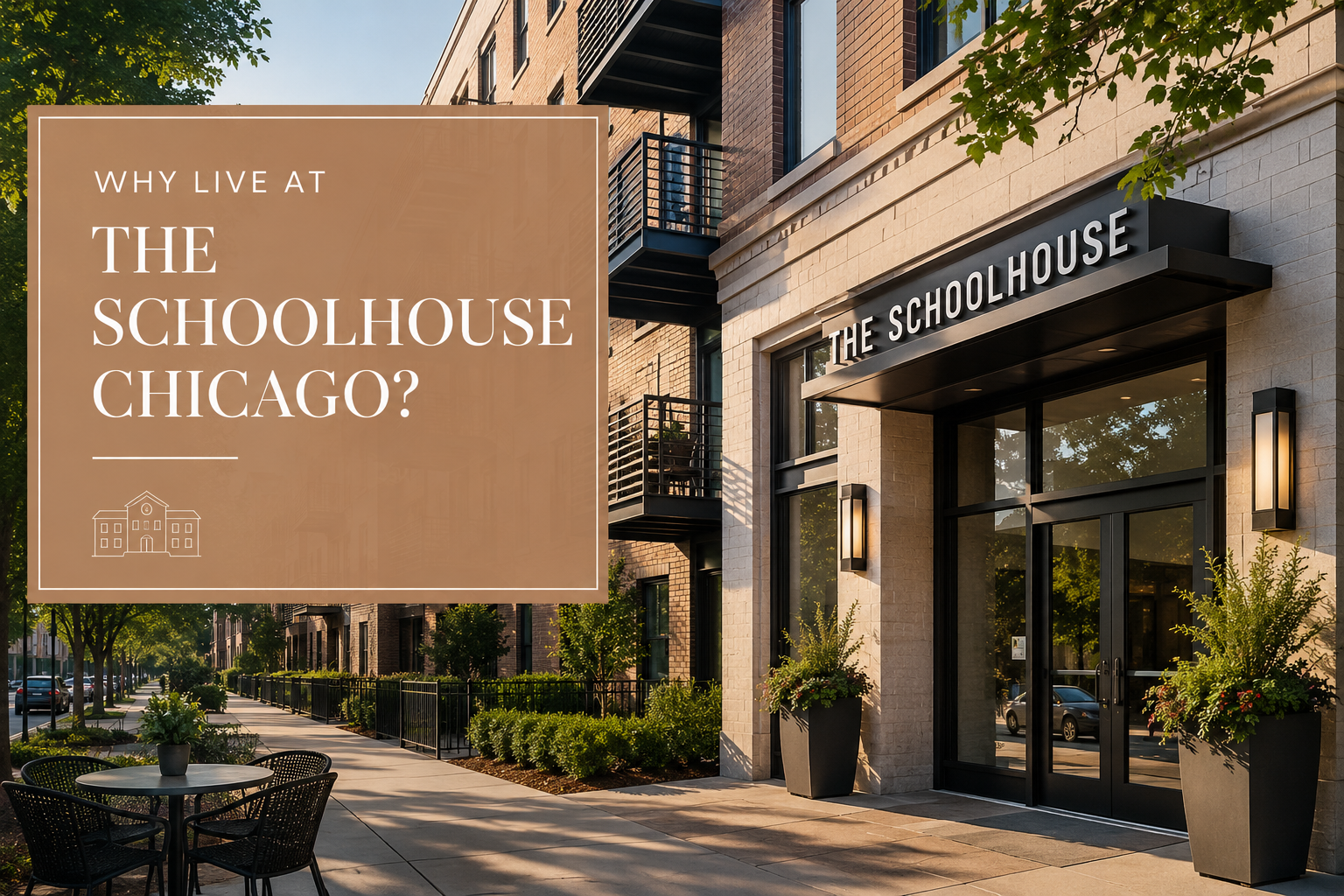 Why Live at The Schoolhouse Chicago?
