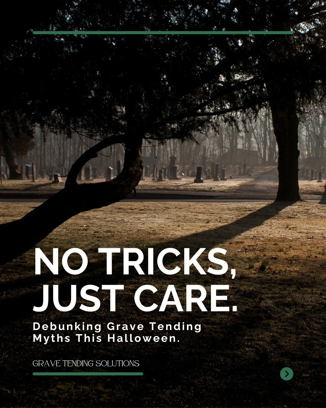 Halloween brings lots of spooky stories, but caring for a loved one&rsquo;s resting place should never be one of them. Grave tending isn&rsquo;t about &ldquo;haunting&rdquo; or superstition; it&rsquo;s about love, respect, and remembrance. 🕯️💐

Swi