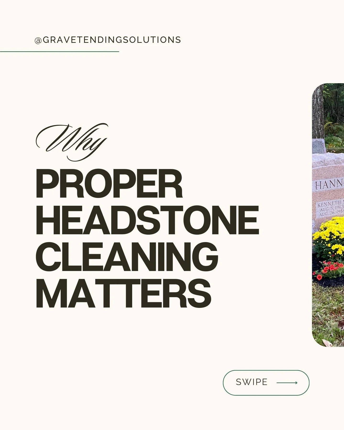 It&rsquo;s easy to assume that &ldquo;cleaner&rdquo; is better. But with headstones, the wrong method can cause irreversible damage. Bleach, pressure washers, and metal brushes may seem effective, yet they quietly weaken and destroy historic stone ov