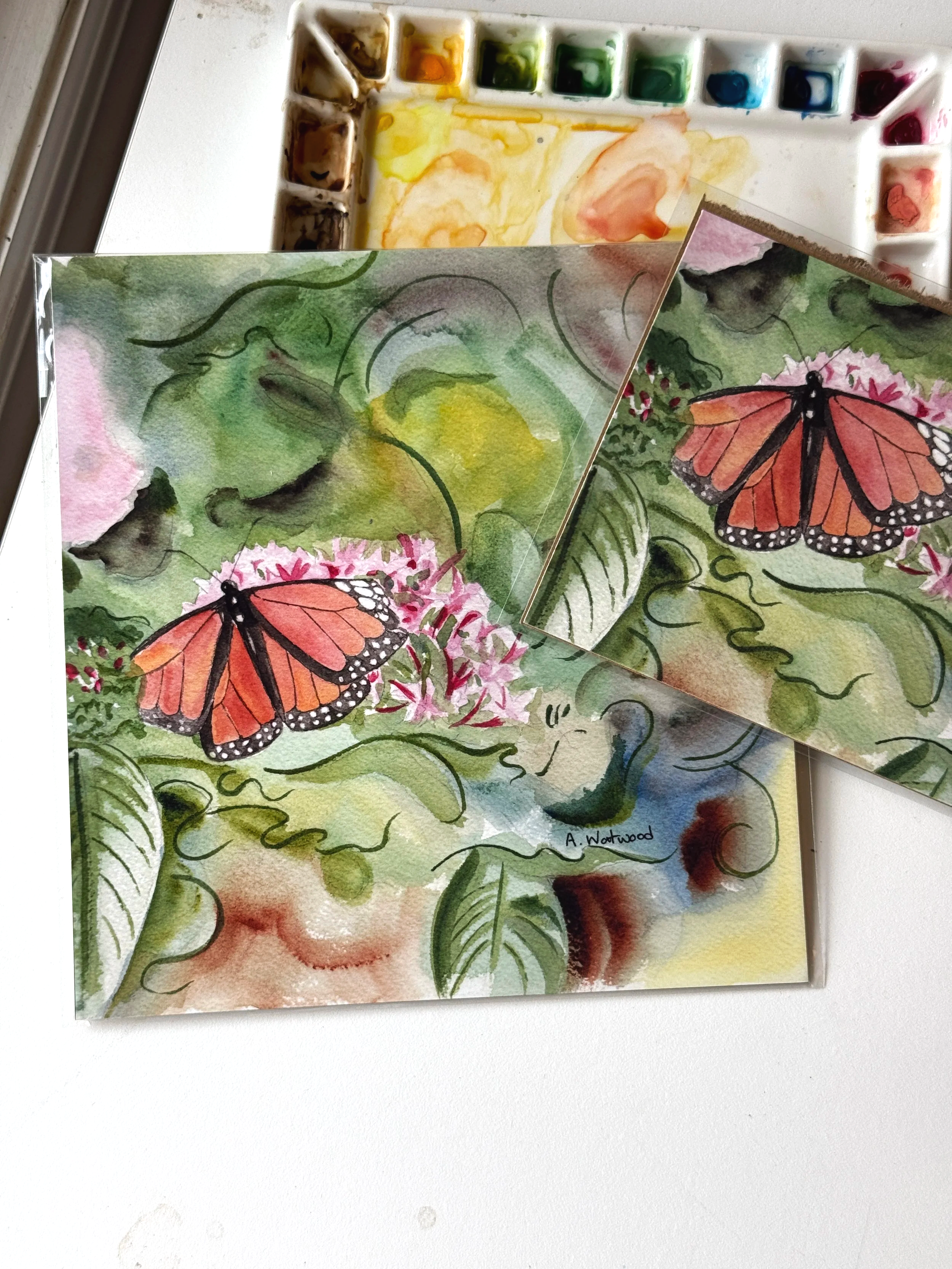 "Fleeting" | 2025 | Watercolor Painting | Art Print