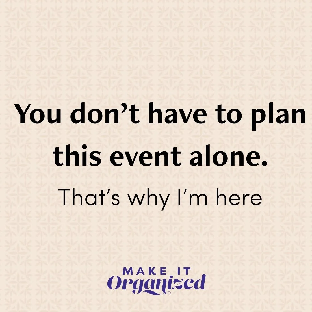You're the leader who gets it done yourself.

You booked the venue. Took a crack at the budget. Started thinking about who to invite.

But somewhere around the third email with the AV vendor and the 25-page catering menu, it stopped being exciting an