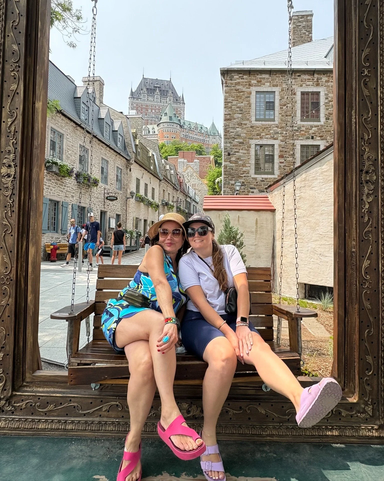 This might be the clearest explanation of how my brain works.

My mom and I have a system for every trip we take together.

She comes up with the idea. I make it happen.

"We should go to Montreal and Quebec City," she'll say.

And that's t