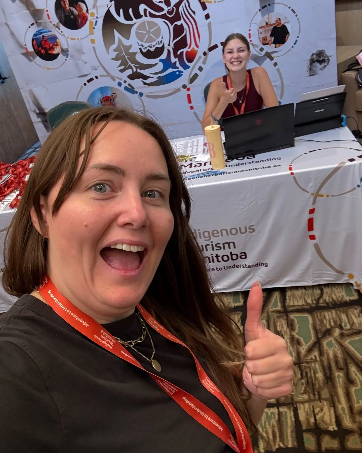 This is what &ldquo;I&rsquo;ve got it&rdquo; looks like in real life.

I'm the one taking the goofy selfie at the registration table.

That's kind of the whole point.

Some of you have been watching me plan events for a while now.

The retreats. The 