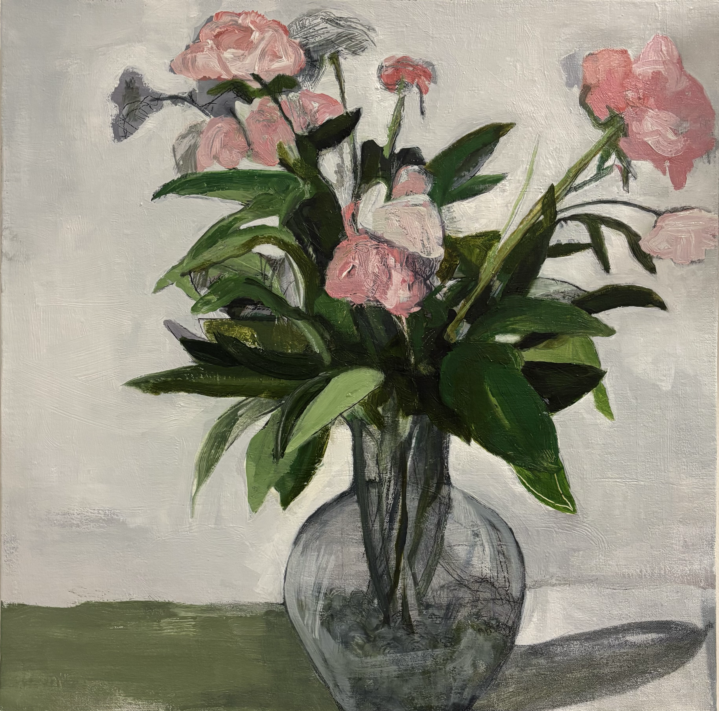 It's Still, 2026, Oil on Linen, 30 x 30