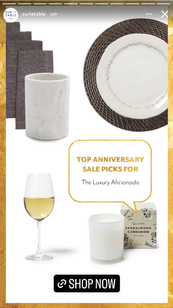 Shop-by-Persona Sale Mood Board