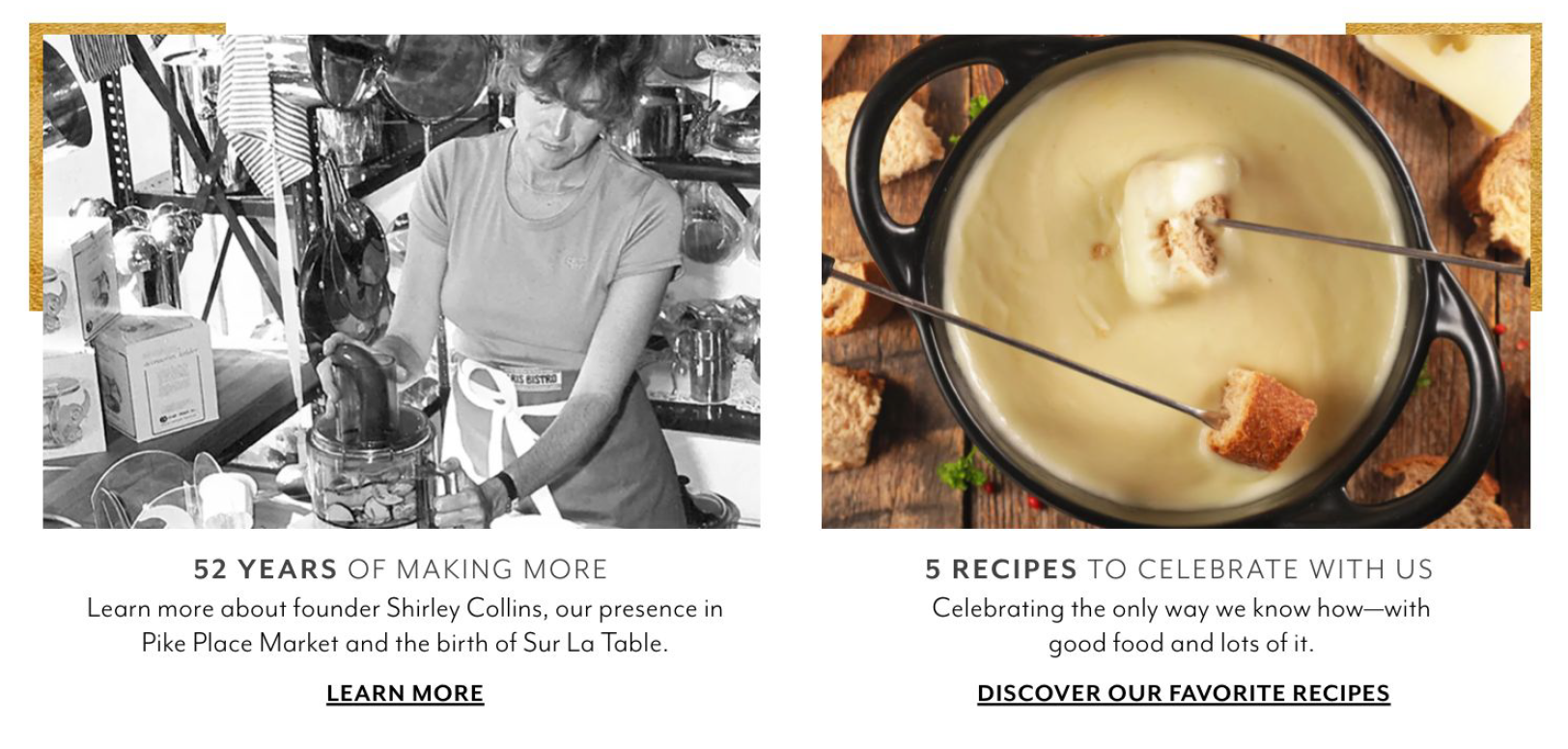 Brand page additions