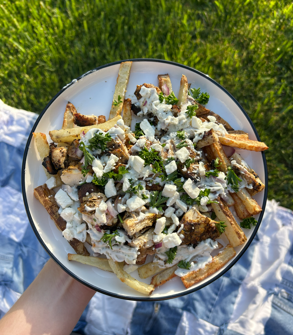 Mediterranean Loaded Fries Recipe
