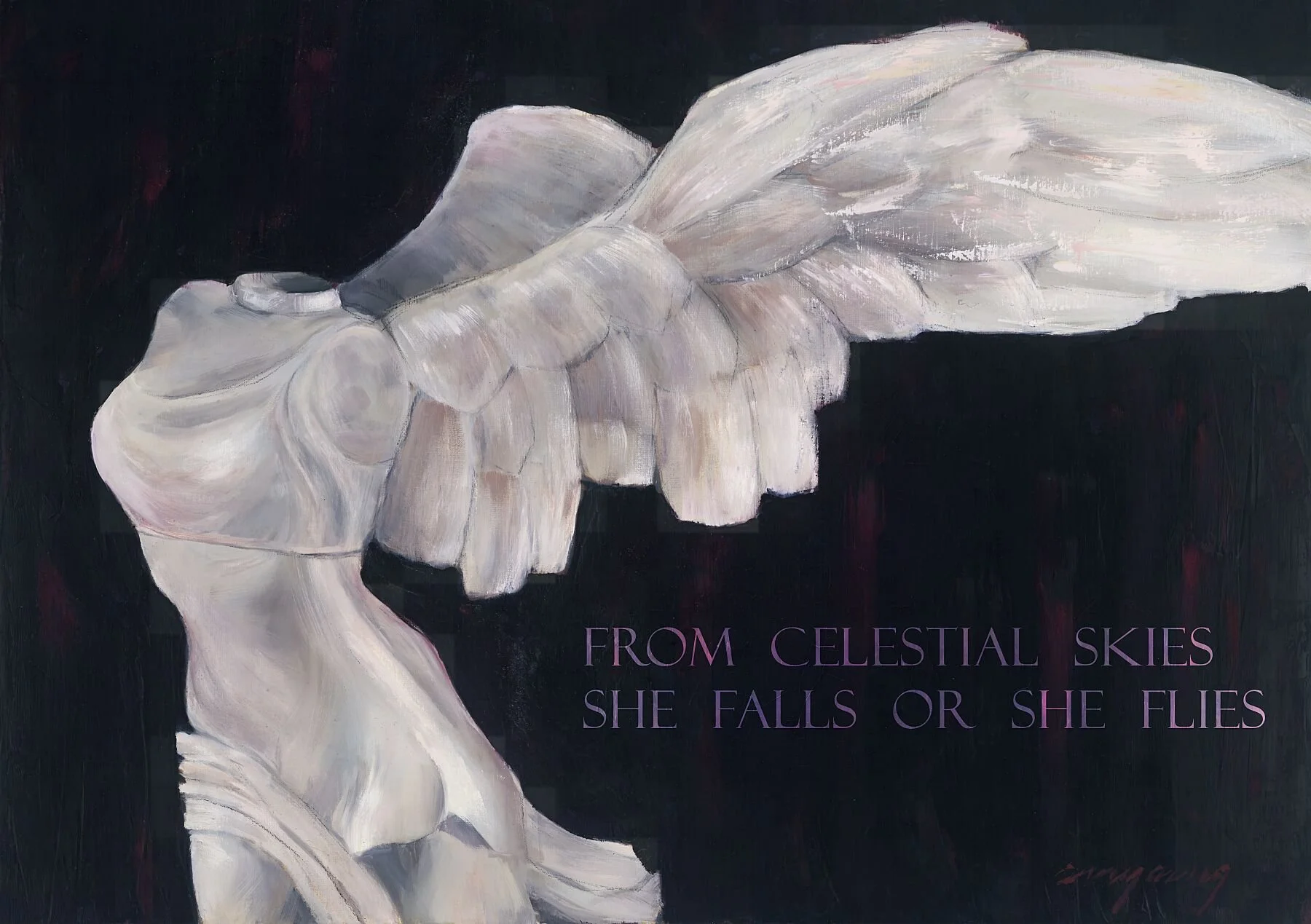 Winged Goddess (print only)