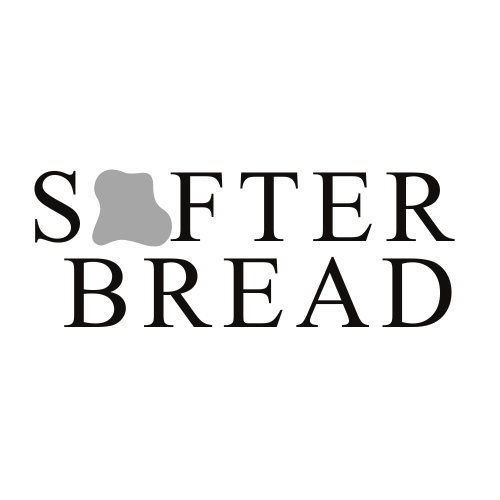 Logo for Sifter Bread with a gray bread slice replacing the letter 'I' in 'Sifter'.