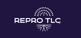 Repro TLC logo with a stylized sun and rays in white on a purple background.