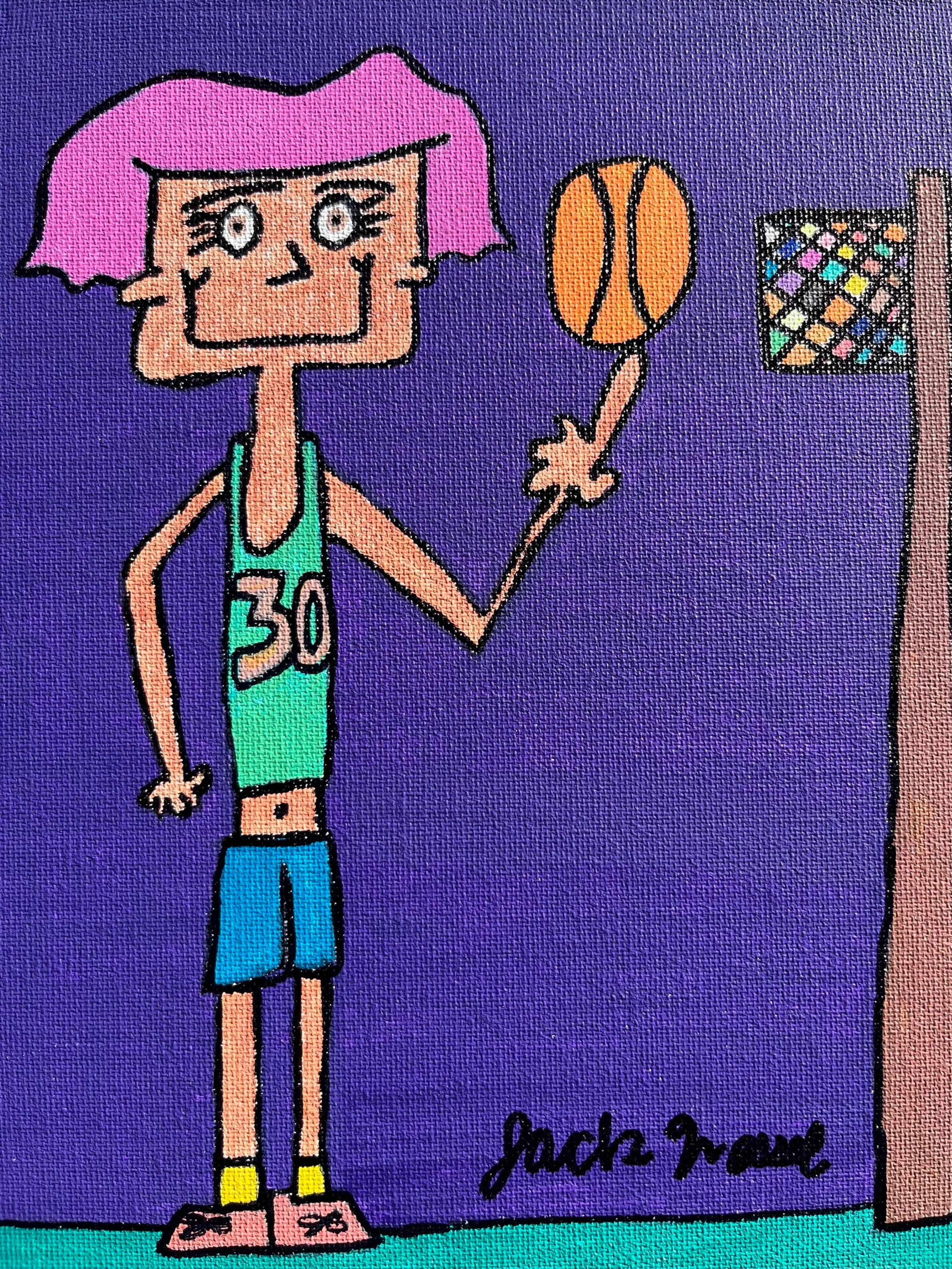 "Basketball Joan" by Jack Wessel
