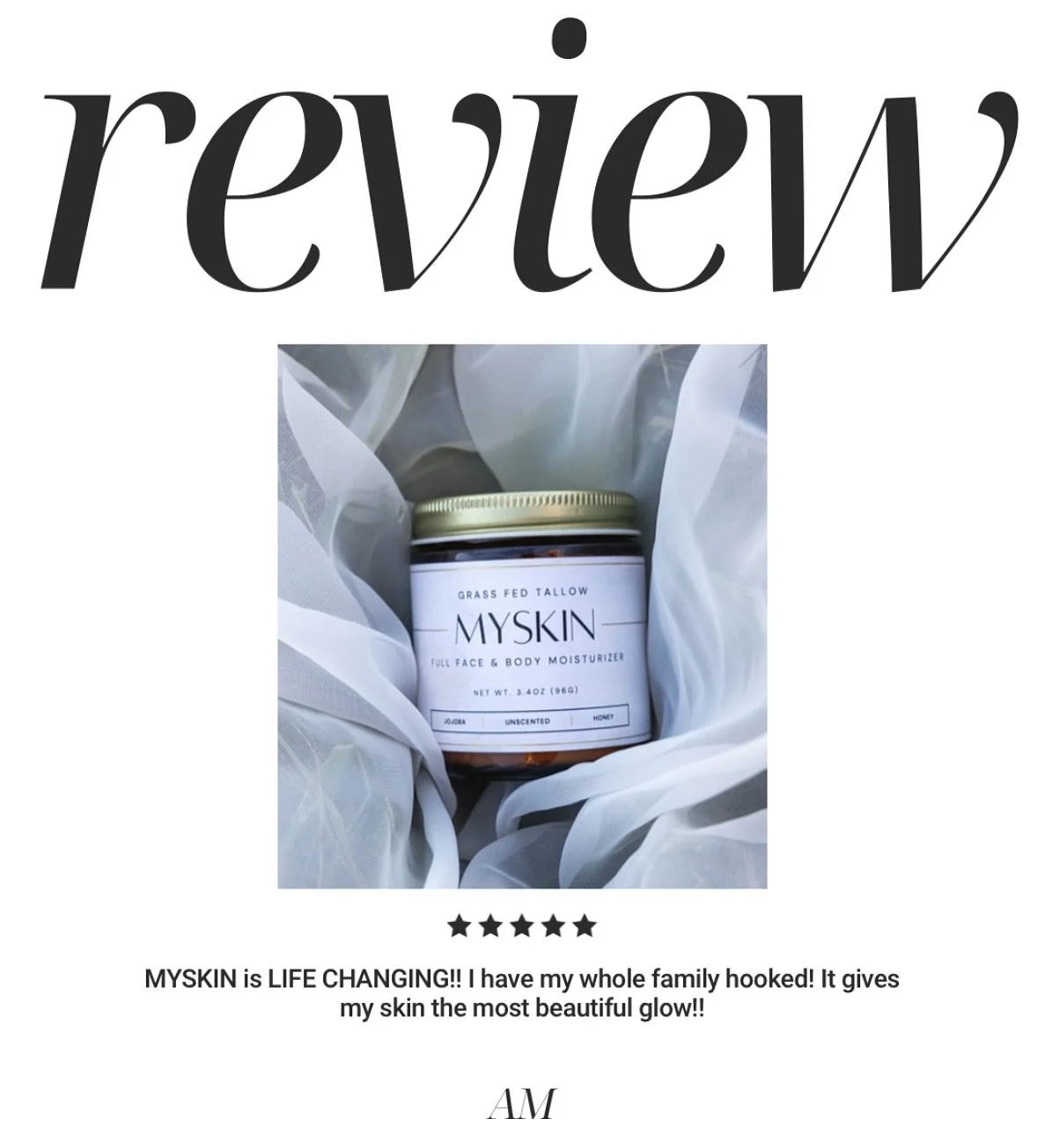 Get glowing with MYSKIN. The whole family will love it.

#tallowskincare #tallow #beeftallow #naturalskincare #goodskin #healthyskin #cleanskincareproducts #cleanskin #wichitamoms #wichitabusiness #cleanliving