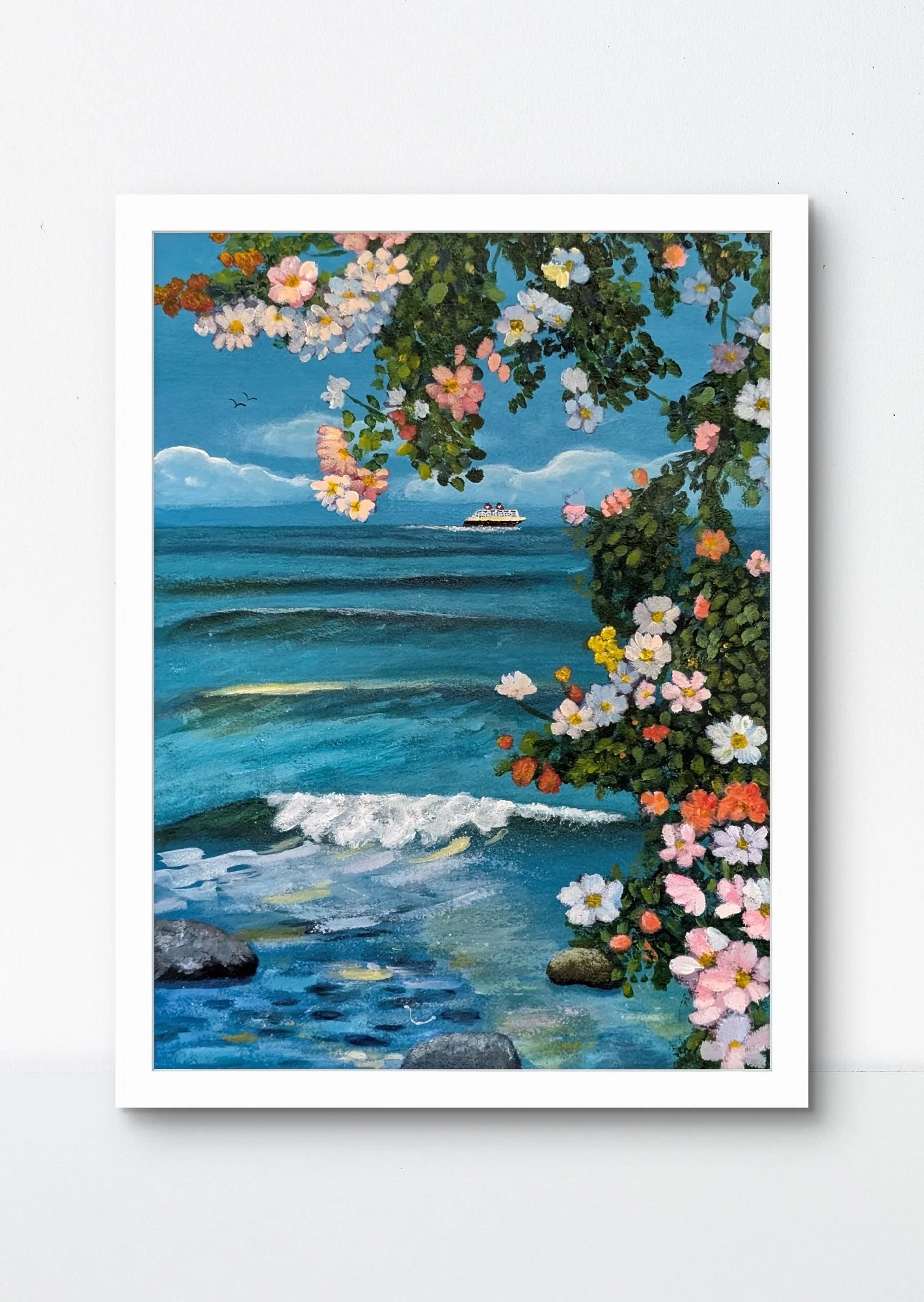 "Sail Away with Me" Original Artwork Print