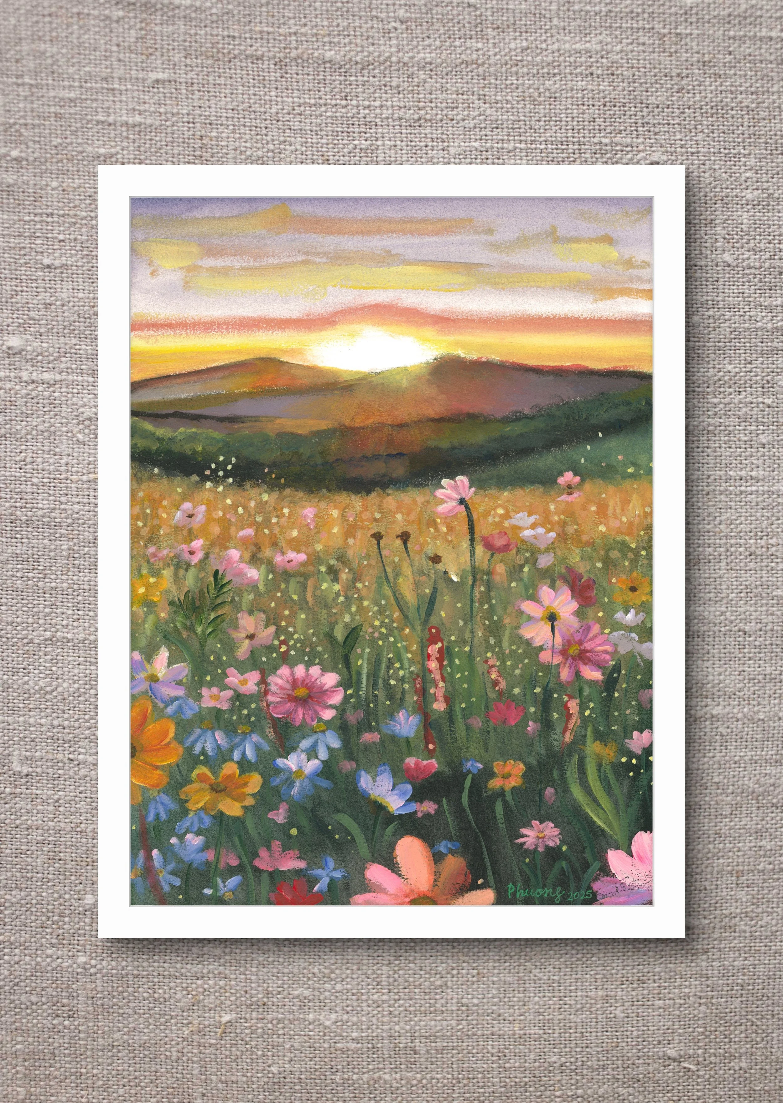 "Wildflowers" Art Print