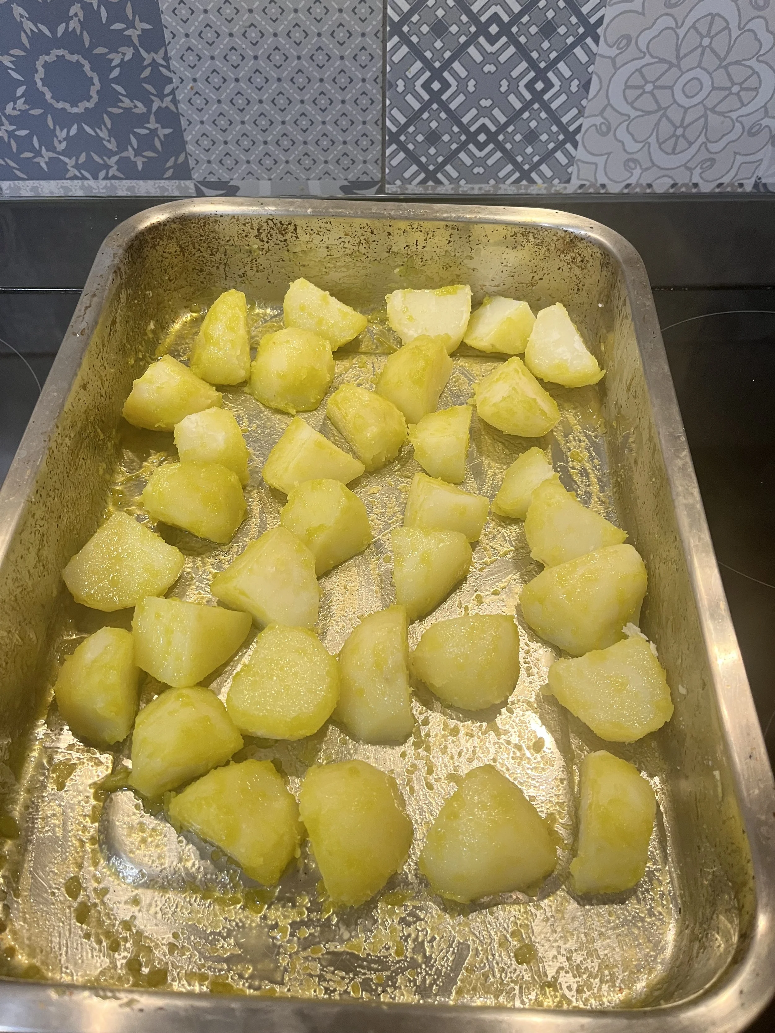 half time potatoes